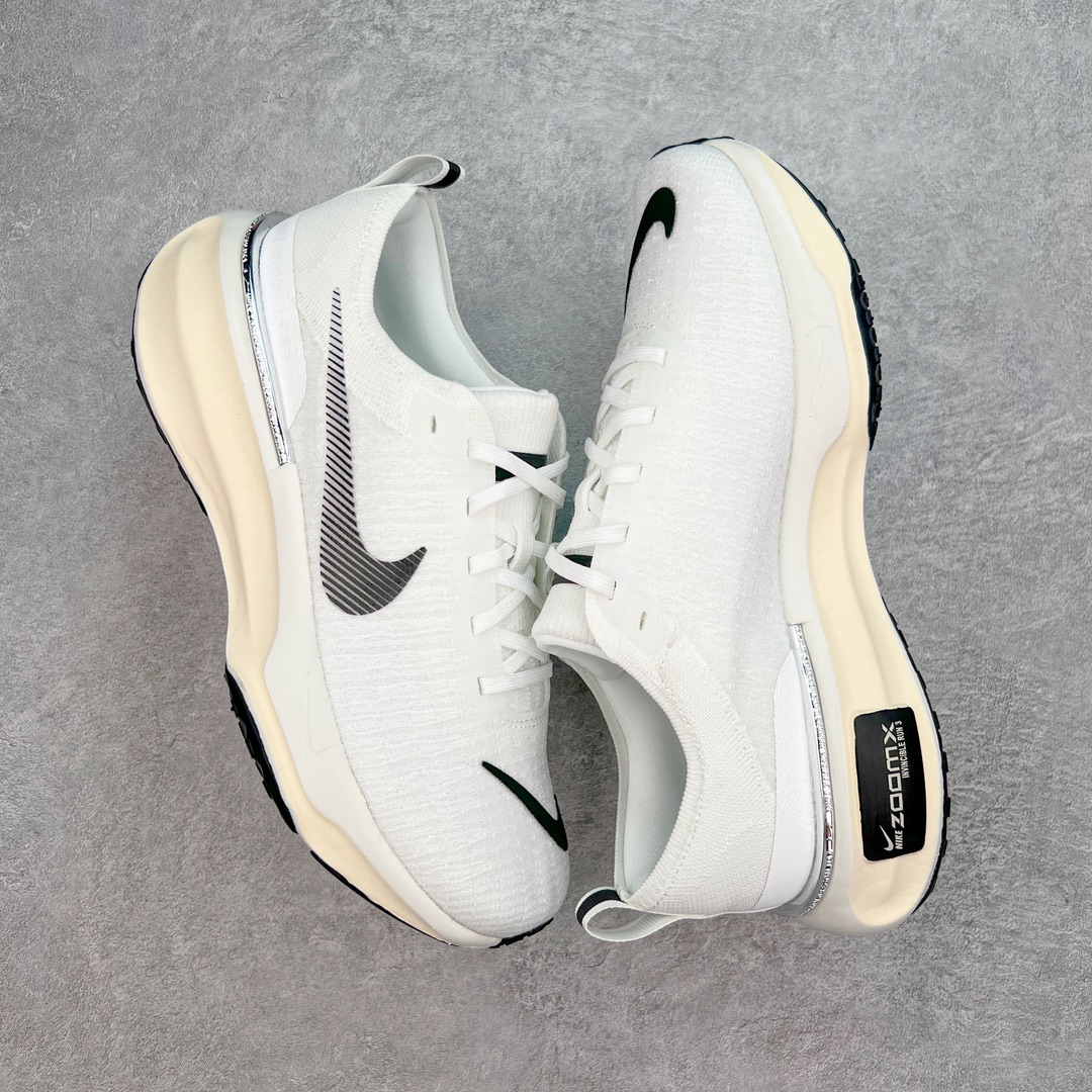 图片[3]-＃纯原 NK ZoomX Invincible Run Flyknit FK3 不可战胜3代系列轻量飞织低帮休闲运动慢跑鞋 DR2660-102 此鞋专为短跑运动员而生 是为 5 至 10 公里距离的赛事和训练打造 整体设计采用流线型的轻质工程网眼材质构成鞋面 并与其他 Running 旗舰鞋款同样搭载全脚掌 ZoomX 缓冲中底 搭配 Pebax 物料与橡胶外底 ZoomX StreakFly 首发配色以Prototype呈现 其灵感是来自开发期间的磨损测试 透过编号的标记与内侧的预期跑步距离突出研发过程 尺码：36 36.5 37.5 38 38.5 39 40 40.5 41 42 42.5 43 44 44.5 45-选品中心