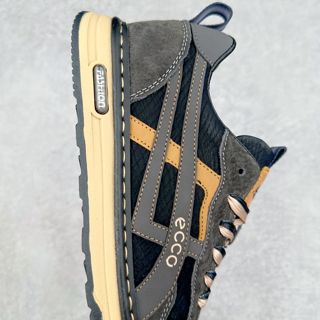 图片[6]-ECCO/爱步鞋 2024夏季新款 官方明星同款 小红书爆款 百搭休闲款 舒适透气沙滩鞋男士凉鞋 精选头层小牛皮 鞋面走线工整 清晰质感 采用ECCO家族工艺 高端时尚 简约大气 防滑舒适 耐磨 尺码：39-44-选品中心