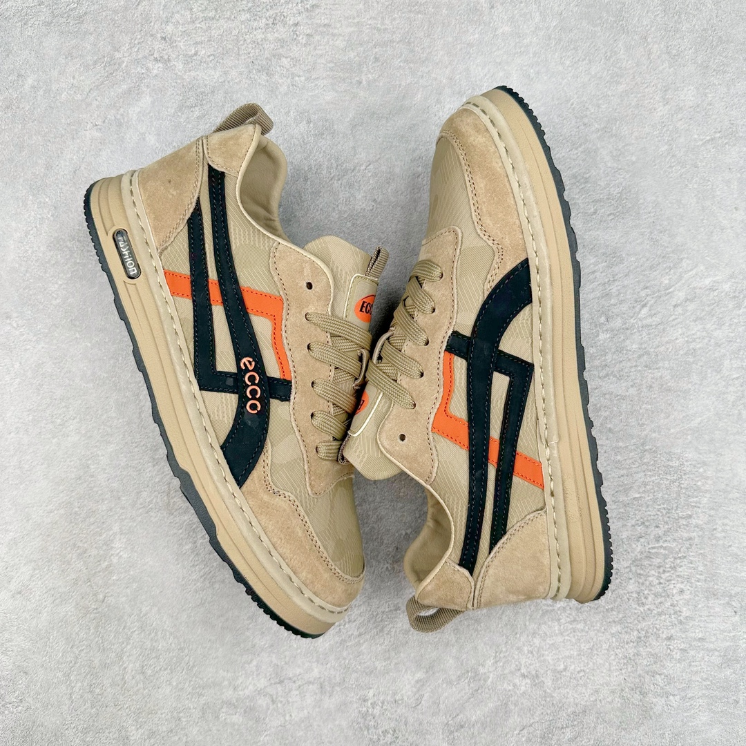 图片[3]-ECCO/爱步鞋 2024夏季新款 官方明星同款 小红书爆款 百搭休闲款 舒适透气沙滩鞋男士凉鞋 精选头层小牛皮 鞋面走线工整 清晰质感 采用ECCO家族工艺 高端时尚 简约大气 防滑舒适 耐磨 尺码：39-44-选品中心