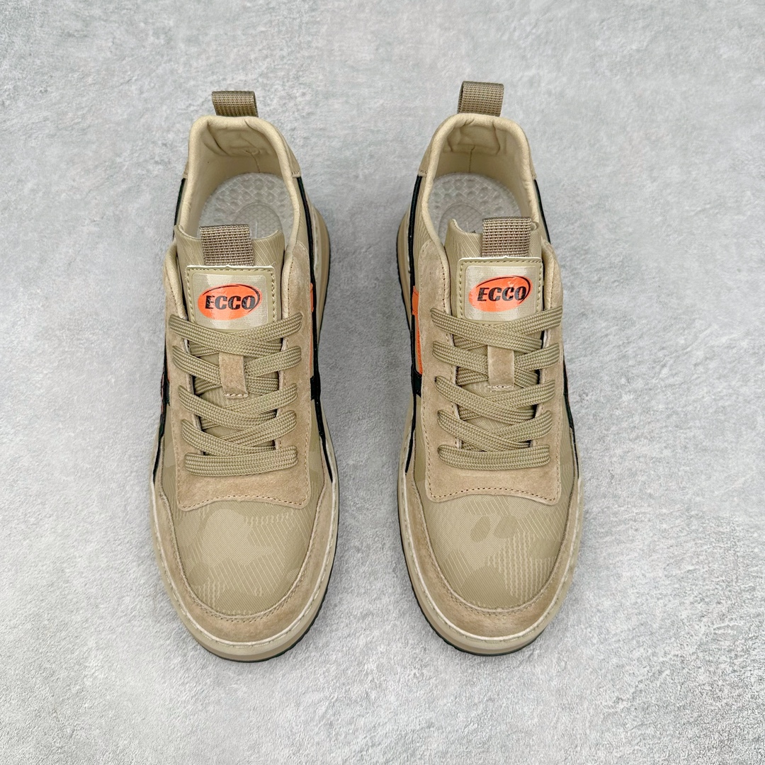 图片[2]-ECCO/爱步鞋 2024夏季新款 官方明星同款 小红书爆款 百搭休闲款 舒适透气沙滩鞋男士凉鞋 精选头层小牛皮 鞋面走线工整 清晰质感 采用ECCO家族工艺 高端时尚 简约大气 防滑舒适 耐磨 尺码：39-44-选品中心