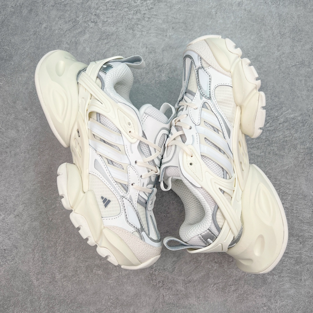 图片[3]-AD XLG Runner Deluxe 跑步者豪华版系列低帮厚底增高老爹风复古缓震休闲运动慢跑鞋 IH7795 自从阿迪达斯和巴黎世家合作后，没少出双方联名的平替。结果根据最新情报，阿迪现在已经把手伸到了巴家爆款3XL的身上，新鞋Xlg Runner Deluxe实物曝光，emm，鞋款整体一眼丁真是巴黎世家Track＋3XL大底的缝合怪版本，要不是鞋侧明晃晃的adidas三道杠Logo，估计各位看了都得蒙。这波不能说是完全复制巴黎世家，但也多少有点借鉴的味道了。新鞋基本就是在阿迪经典\\\”Climacool\\\”鞋款的基础上，升级了Boots大底以及加入了\\\”巴味\\\”设计元素…尺码：35 36 36⅔ 37⅓ 38 38⅔ 39⅓ 40 40⅔ 41⅓ 42 42⅔ 43⅓ 44 44⅔ 45 46-选品中心