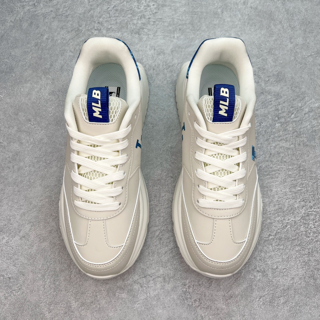 图片[2]-＃PB过验版 MLB Chunky Runner 2024S 复古印花老爹鞋系列低帮轻量增高厚底百搭休闲运动慢跑鞋 Korea韩国联名NY美国榄球纽约洋基队限定 目前可过轻松秒过各类鉴定 能操作的私聊 韩国代购专供 左脚内置NFC感应 区别市面贴纸假芯片 MLB专用菱形双针中底布 重点细节中底布带注胶孔 原厂NFC感应吊牌 支持鉴定 一个两位数 原盒原标 全套原楦原纸板原厂数据开发 中韩文保养标贴 绿色防霉片 平台代购专供 独家一比一RB+MD组合大底 高频后跟小人Logo精准对位立体饱满 正确网布加超迁鞋面 转印中底走线紧密 转印Logo工艺表层防刮不掉色 尺码：35 36 36.5 37.5 38 38.5 39 40 40.5 41 42 42.5 43 44 44.5 45-选品中心