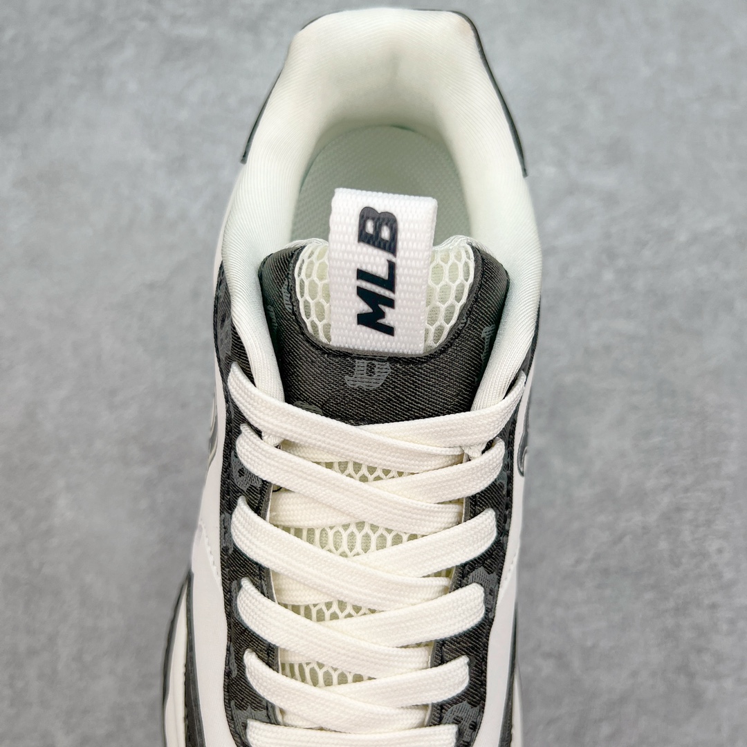 图片[5]-＃PB过验版 MLB Chunky Runner 2024S 复古印花老爹鞋系列低帮轻量增高厚底百搭休闲运动慢跑鞋 Korea韩国联名NY美国榄球纽约洋基队限定 目前可过轻松秒过各类鉴定 能操作的私聊 韩国代购专供 左脚内置NFC感应 区别市面贴纸假芯片 MLB专用菱形双针中底布 重点细节中底布带注胶孔 原厂NFC感应吊牌 支持鉴定 一个两位数 原盒原标 全套原楦原纸板原厂数据开发 中韩文保养标贴 绿色防霉片 平台代购专供 独家一比一RB+MD组合大底 高频后跟小人Logo精准对位立体饱满 正确网布加超迁鞋面 转印中底走线紧密 转印Logo工艺表层防刮不掉色 尺码：35 36 36.5 37.5 38 38.5 39 40 40.5 41 42 42.5 43 44 44.5 45-选品中心