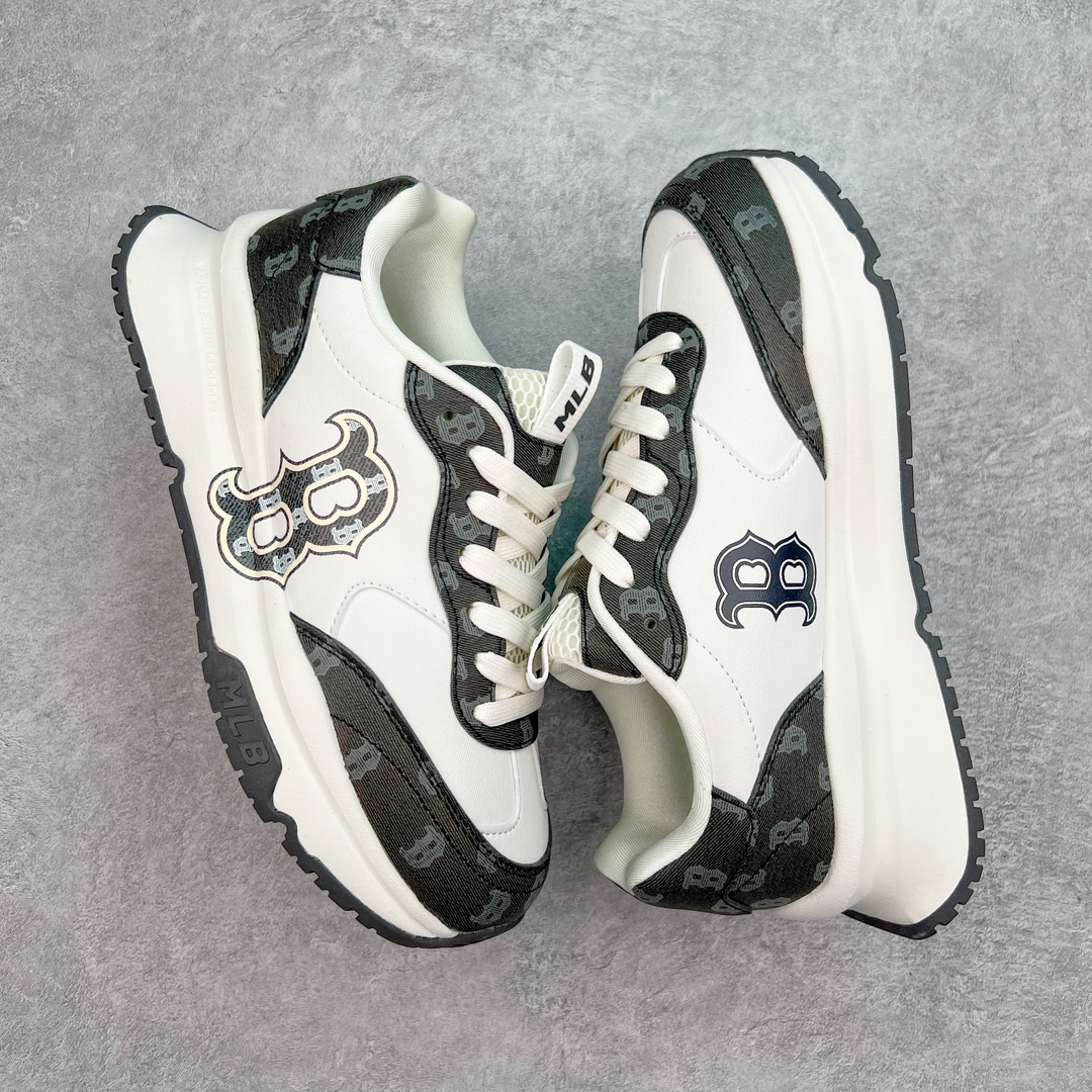 图片[3]-＃PB过验版 MLB Chunky Runner 2024S 复古印花老爹鞋系列低帮轻量增高厚底百搭休闲运动慢跑鞋 Korea韩国联名NY美国榄球纽约洋基队限定 目前可过轻松秒过各类鉴定 能操作的私聊 韩国代购专供 左脚内置NFC感应 区别市面贴纸假芯片 MLB专用菱形双针中底布 重点细节中底布带注胶孔 原厂NFC感应吊牌 支持鉴定 一个两位数 原盒原标 全套原楦原纸板原厂数据开发 中韩文保养标贴 绿色防霉片 平台代购专供 独家一比一RB+MD组合大底 高频后跟小人Logo精准对位立体饱满 正确网布加超迁鞋面 转印中底走线紧密 转印Logo工艺表层防刮不掉色 尺码：35 36 36.5 37.5 38 38.5 39 40 40.5 41 42 42.5 43 44 44.5 45-选品中心