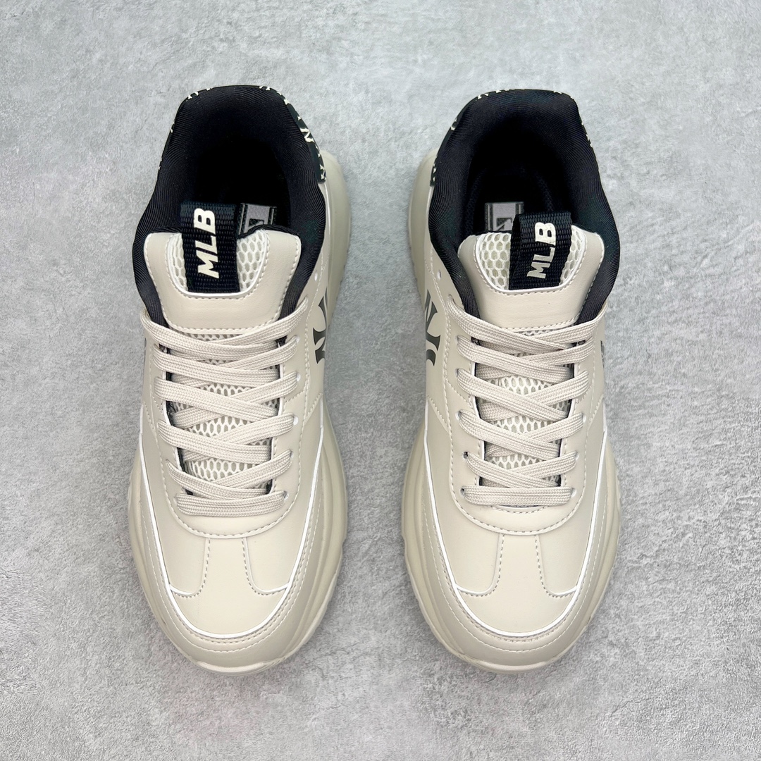 图片[2]-＃PB过验版 MLB Chunky Runner 2024S 复古印花老爹鞋系列低帮轻量增高厚底百搭休闲运动慢跑鞋 Korea韩国联名NY美国榄球纽约洋基队限定 目前可过轻松秒过各类鉴定 能操作的私聊 韩国代购专供 左脚内置NFC感应 区别市面贴纸假芯片 MLB专用菱形双针中底布 重点细节中底布带注胶孔 原厂NFC感应吊牌 支持鉴定 一个两位数 原盒原标 全套原楦原纸板原厂数据开发 中韩文保养标贴 绿色防霉片 平台代购专供 独家一比一RB+MD组合大底 高频后跟小人Logo精准对位立体饱满 正确网布加超迁鞋面 转印中底走线紧密 转印Logo工艺表层防刮不掉色 尺码：35 36 36.5 37.5 38 38.5 39 40 40.5 41 42 42.5 43 44 44.5 45-选品中心
