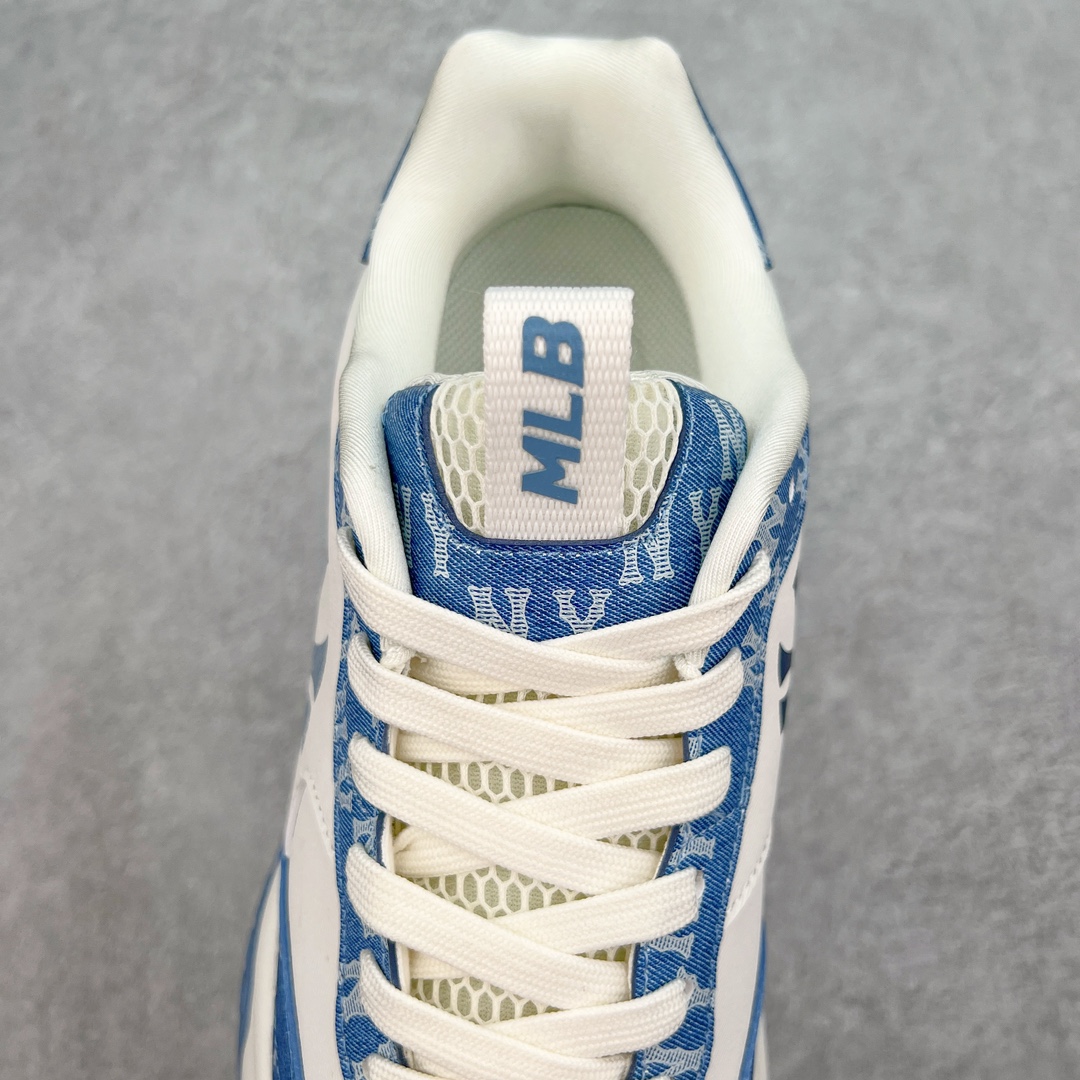 图片[5]-＃PB过验版 MLB Chunky Runner 2024S 复古印花老爹鞋系列低帮轻量增高厚底百搭休闲运动慢跑鞋 Korea韩国联名NY美国榄球纽约洋基队限定 目前可过轻松秒过各类鉴定 能操作的私聊 韩国代购专供 左脚内置NFC感应 区别市面贴纸假芯片 MLB专用菱形双针中底布 重点细节中底布带注胶孔 原厂NFC感应吊牌 支持鉴定 一个两位数 原盒原标 全套原楦原纸板原厂数据开发 中韩文保养标贴 绿色防霉片 平台代购专供 独家一比一RB+MD组合大底 高频后跟小人Logo精准对位立体饱满 正确网布加超迁鞋面 转印中底走线紧密 转印Logo工艺表层防刮不掉色 尺码：35 36 36.5 37.5 38 38.5 39 40 40.5 41 42 42.5 43 44 44.5 45-选品中心