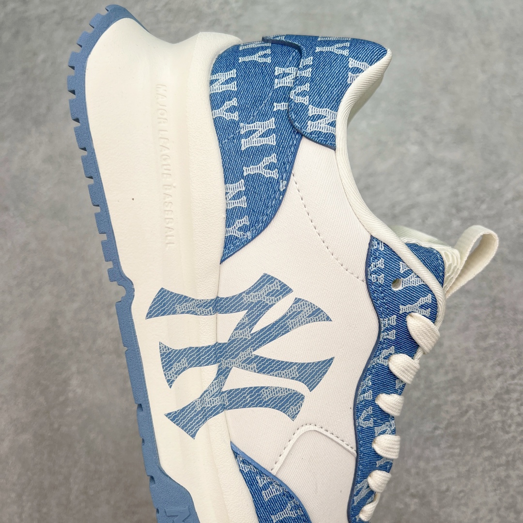 图片[6]-＃PB过验版 MLB Chunky Runner 2024S 复古印花老爹鞋系列低帮轻量增高厚底百搭休闲运动慢跑鞋 Korea韩国联名NY美国榄球纽约洋基队限定 目前可过轻松秒过各类鉴定 能操作的私聊 韩国代购专供 左脚内置NFC感应 区别市面贴纸假芯片 MLB专用菱形双针中底布 重点细节中底布带注胶孔 原厂NFC感应吊牌 支持鉴定 一个两位数 原盒原标 全套原楦原纸板原厂数据开发 中韩文保养标贴 绿色防霉片 平台代购专供 独家一比一RB+MD组合大底 高频后跟小人Logo精准对位立体饱满 正确网布加超迁鞋面 转印中底走线紧密 转印Logo工艺表层防刮不掉色 尺码：35 36 36.5 37.5 38 38.5 39 40 40.5 41 42 42.5 43 44 44.5 45-选品中心