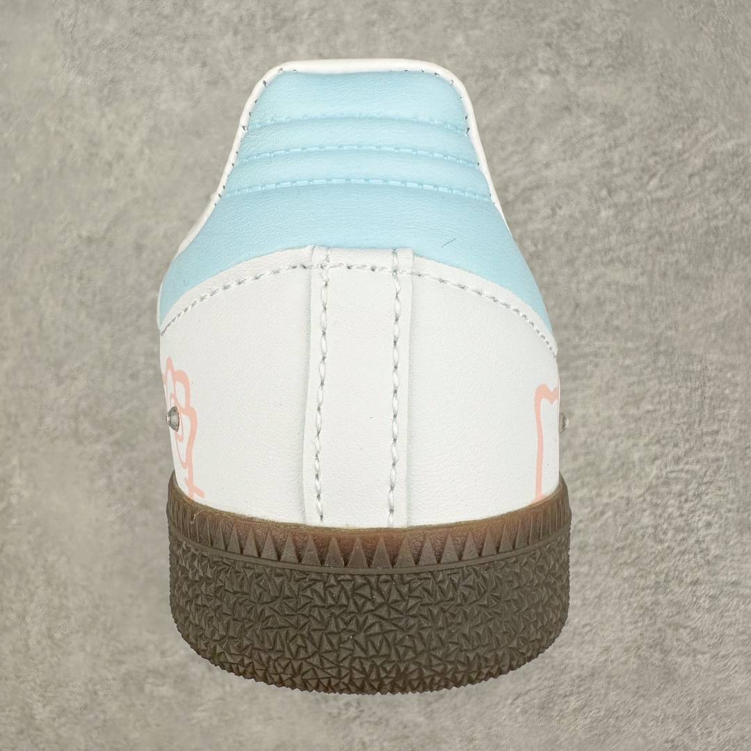 图片[8]-AD Original Samba OG 复古经典轻便板鞋 IG0024 这款桑巴鞋展示了高质量的工艺 带有装饰的超锁缝制和无缝的手感 柔软、柔软的皮革造型和标志性的3条纹完成了精致的外观 正规合身鞋带 鞋面上有绒面鞋垫 橡胶鞋底 享受正畸套筒软感 自50年代首次亮相以来就一直在赢得粉丝的青睐 尺码：36 36.5 37.5 38 38.5 39 40 40.5 41 42 42.5 43 44 44.5 45-选品中心