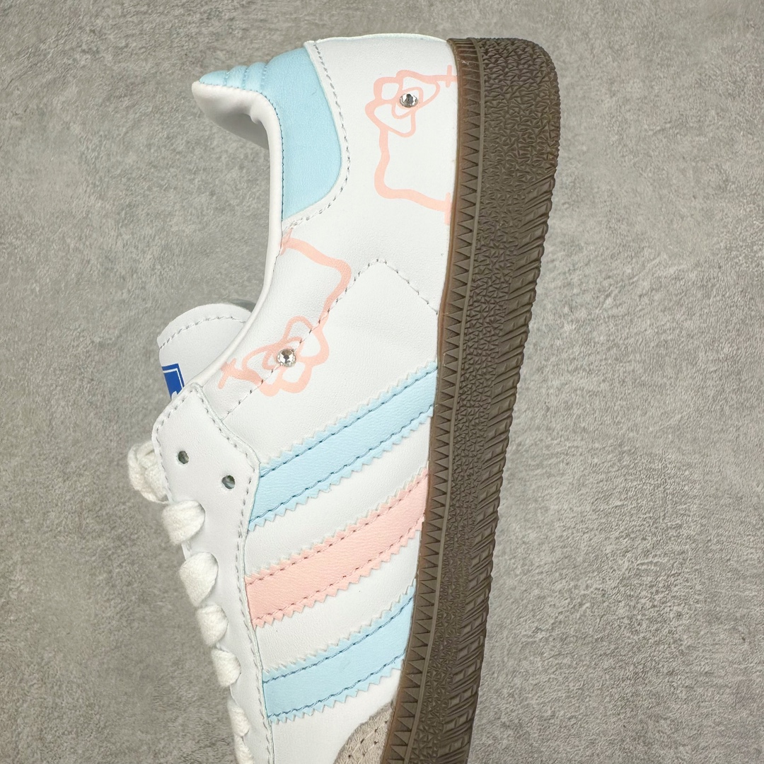 图片[7]-AD Original Samba OG 复古经典轻便板鞋 IG0024 这款桑巴鞋展示了高质量的工艺 带有装饰的超锁缝制和无缝的手感 柔软、柔软的皮革造型和标志性的3条纹完成了精致的外观 正规合身鞋带 鞋面上有绒面鞋垫 橡胶鞋底 享受正畸套筒软感 自50年代首次亮相以来就一直在赢得粉丝的青睐 尺码：36 36.5 37.5 38 38.5 39 40 40.5 41 42 42.5 43 44 44.5 45-选品中心