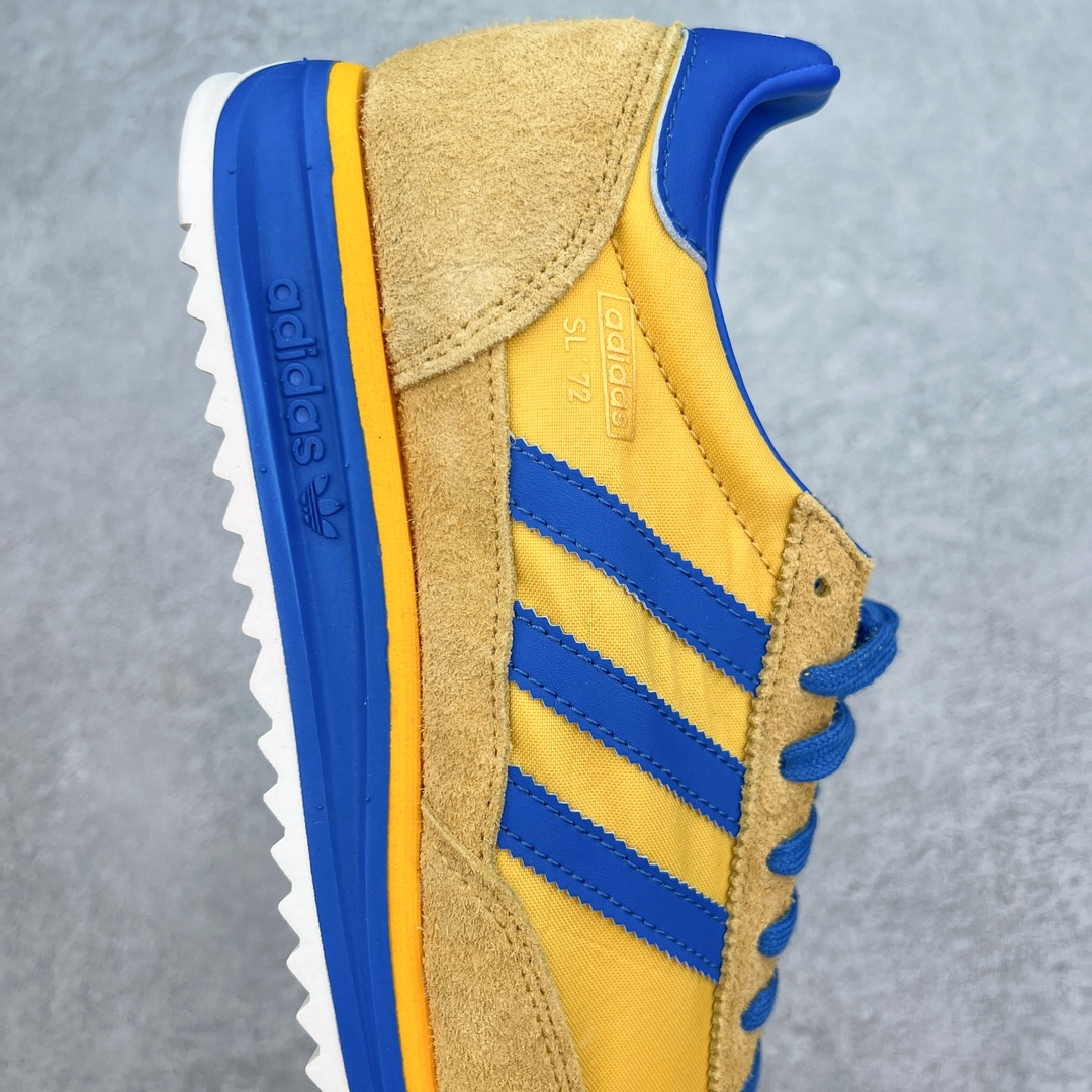 图片[6]-＃CS AD Wmns SL72 OG 系列德训足球风百搭低帮休闲运动板鞋 IE6526 采用高弹EVA+MODEL+RB三层组合底 区别市面RB一体大底 三层组合鞋底重量与原鞋一致 Originals 将有「T 头鞋」造型的诞生于 1972 年的 SL72 鞋款复刻带回 各位买鞋又有新选择了 1972 年 SL72 问世后 引领了后来阿迪达斯的跑鞋发展方向 其中「SL」代表了 Super Light 彰显了产品轻便的特性 1972 年 SL72 问世后 引领了后来阿迪达斯的跑鞋发展方向 其中「SL」代表了 Super Light 彰显了产品轻便的特性 这次 Originals 延续其轻质经典的基因 带来男女两款 SL72 男生款带来 SL72 RS 鞋型 RS 意为 Reshaped（重塑）鞋款在保留了经典的外观基础上 在尼龙材质里增加了填充物 使鞋型更加挺立和饱满 鞋头则更加圆润 鞋底的 EVA 材质则增加了鞋款的高度 女生款则带来 SL72 OG W 鞋型 OG 顾名思义则是致敬经典款式 相较于 RS（Reshaped）鞋款 鞋身更加纤细 其整体鞋身轮廓、线条、细节、材质上尊崇 70 年代 SL72 的设计 还原经典味道 尺码：36 36⅔ 37⅓ 38 38⅔ 39⅓ 40 40⅔ 41⅓ 42 42⅔ 43⅓ 44 44⅔ 45-选品中心