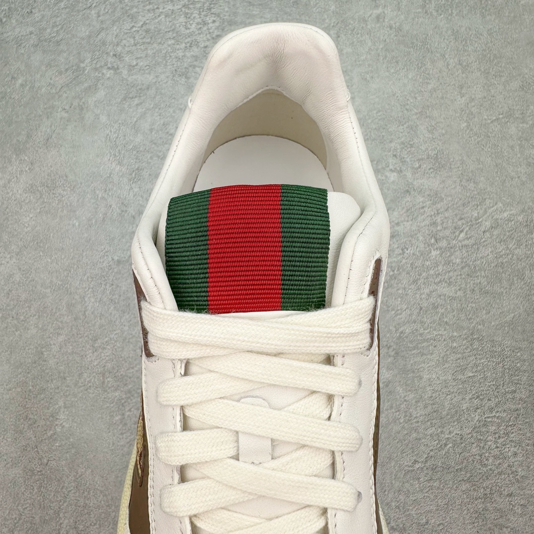 图片[5]-GUCCI Re-Web系列运动鞋 古驰运动鞋系列经典原型复古百搭做旧老爹板鞋/复古学院风 怀旧版 原厂订单 目前市面最强＃官网同步最新满天星礼盒全套包装 高端零售海外实体专供 ‬混卖版 渠‮原道‬装 全身20几个细节点全部做到一致还原 吊打市面所有版本 原版做旧 右脚鞋侧嵌入NFC防伪芯片装置＋鞋盒标二唯码扫描 秒进官网 秒杀市面任何版本 原装意大利进口 里外全皮 全套包装 全头层顶级软牛皮 广东代工出品 原档原标原盒 随意对比任何版本 尺码：35 36 37 38 39 40 41 42 43 44-选品中心