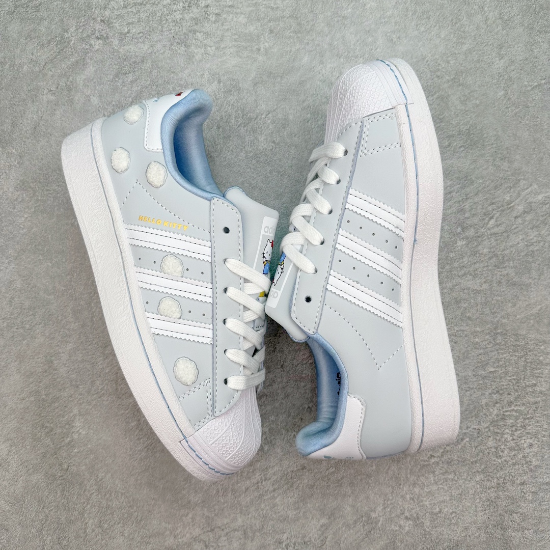 图片[3]-AD Originals Superstar 经典复古贝壳头板鞋 IF7021 诞生于1969年 是第一双将全皮面鞋 身与橡胶鞋头结合在一起的低帮篮球鞋 Superstar最开始 是作为高帮篮球鞋Pro Model的低帮版本而出现的 但因为其独特和醒目的橡胶鞋头造型而让大家熟知 被大家形象地称为\\\”shelltoe\\\”贝壳头 在70年代的美国职业篮球场上 接近3/4的NBA球员都将这双Superstar作为场上用鞋 80年代之后 经过不断的改良和发展 Superstar逐渐成为横跨时装、音乐、街头文化、休闲和运动等各大领域的时尚潮鞋 尺码：36 36.5 37 38 38.5 39 40 40.5 41 42 42.5 43 44 44.5 45-选品中心