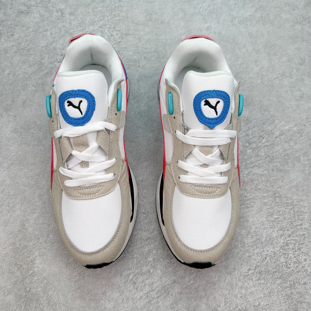 图片[2]-PUMA Wild Rider Rollin Vintage Wild Rider MEX 彪马防滑耐磨低帮综合训练鞋 PUMA Wild Rider 的设计灵感来自PUMA Rider，在经典的设计蓝本之上，PUMA为它注入了全新的时代气息，并且运用了结构设计理念。PUMA标志性的浓烈色彩搭配加上新型材料的运用，打造出复古与未来风格的完美平衡，爆发潮酷无限活力。作为一款复古跑鞋，在穿着的舒适度方面PUMA Wild Rider自然表现出色，Riderfoam技术的加入令PUMA Wild Rider的舒适性大大提升。在鞋面材质的选择上，PUMA选用了皮革材质以保留PUMA Wild Rider的复古风格，多种不同的皮革材质，营造出PUMA Wild Rider特殊的层次感，后跟提带增强了穿脱的便捷性。而加厚加宽设计的中底，则赋予了PUMA Wild Rider更高层次的未来气息。尺码：36 36.5 37.5 38 38.5 39 40 40.5 41 42 42.5 43 44 44.5 45-选品中心