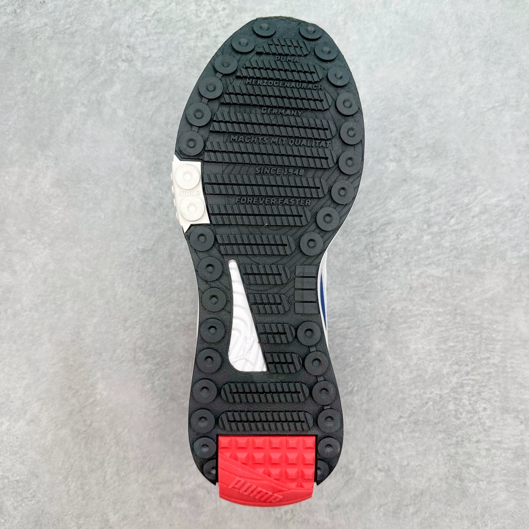 图片[9]-PUMA Wild Rider Rollin Vintage Wild Rider MEX 彪马防滑耐磨低帮综合训练鞋 PUMA Wild Rider 的设计灵感来自PUMA Rider，在经典的设计蓝本之上，PUMA为它注入了全新的时代气息，并且运用了结构设计理念。PUMA标志性的浓烈色彩搭配加上新型材料的运用，打造出复古与未来风格的完美平衡，爆发潮酷无限活力。作为一款复古跑鞋，在穿着的舒适度方面PUMA Wild Rider自然表现出色，Riderfoam技术的加入令PUMA Wild Rider的舒适性大大提升。在鞋面材质的选择上，PUMA选用了皮革材质以保留PUMA Wild Rider的复古风格，多种不同的皮革材质，营造出PUMA Wild Rider特殊的层次感，后跟提带增强了穿脱的便捷性。而加厚加宽设计的中底，则赋予了PUMA Wild Rider更高层次的未来气息。尺码：36 36.5 37.5 38 38.5 39 40 40.5 41 42 42.5 43 44 44.5 45-选品中心