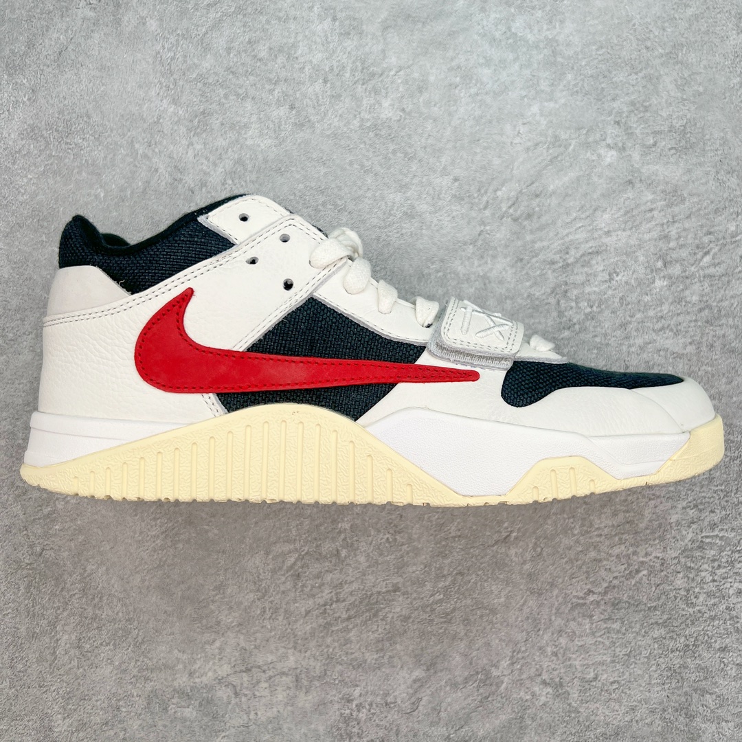 ＃Y3纯原 Travis Scott x Jordan AJ Cut The Check TS倒钩联名魔术贴篮球鞋 白黑红 FZ8117-101 注意默认配原盒盒子配套布袋不用加钱 退货丢失扣30元 原厂全套原楦原纸板冲刀磨具开发 原厂皮料加持 原厂港宝加持定型后跟R度完美 同源原厂电绣 鬼脸飞翼针数密度立体效果一致 百分百一致原鞋 原厂拉帮工艺 针距密度一致 后跟弧度收口自然不对折 极致一眼正品既视感 进口玻璃冲刀皮料裁剪零毛边 全鞋电脑针车工艺 品控清洁度最高QC检验标准 免检产品 原厂订购鞋盒、布袋、鞋标、防尘纸、鞋撑、鞋带 追求极致的原厂味道 配色方面采用白色为基础 搭配棕色框架呈现 完美还原了初代倒钩的配色设计 细节方面 标志性的反钩Swoosh采用米色点缀 鞋面还带有特殊的魔术贴细节 此外在鞋舌、后跟部分均带有Cactus Jack厂牌Logo 彰显鞋款特殊身份 尺码：36 36.5 37.5 38 38.5 39 40 40.5 41 42 42.5 43 44 44.5 45 46 47.5 48.5-选品中心