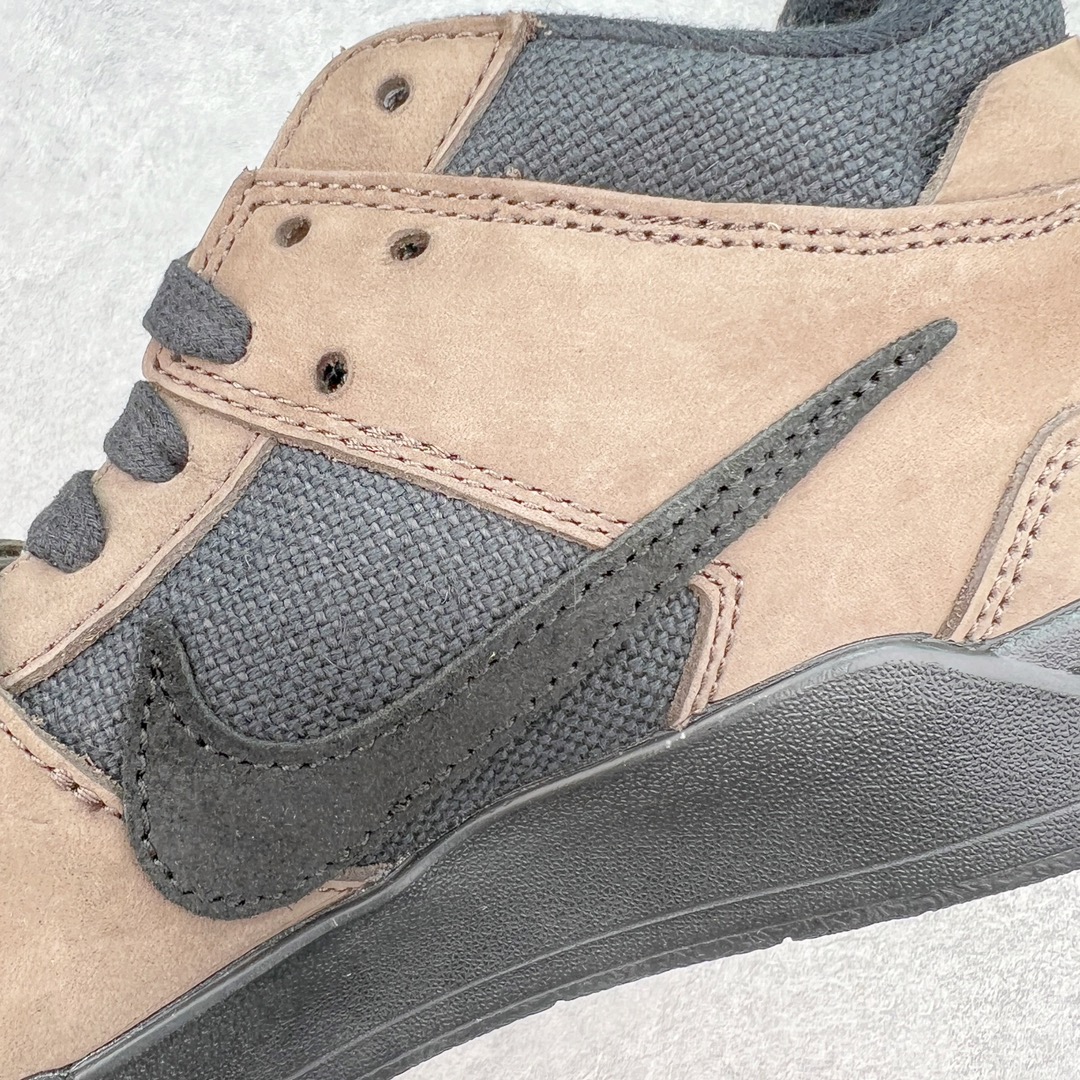 图片[16]-＃Y3纯原 Travis Scott x Jordan AJ Cut The Check TS倒钩联名魔术贴篮球鞋 黑棕 FZ8117-204 注意默认配原盒盒子配套布袋不用加钱 退货丢失扣30元 原厂全套原楦原纸板冲刀磨具开发 原厂皮料加持 原厂港宝加持定型后跟R度完美 同源原厂电绣 鬼脸飞翼针数密度立体效果一致 百分百一致原鞋 原厂拉帮工艺 针距密度一致 后跟弧度收口自然不对折 极致一眼正品既视感 进口玻璃冲刀皮料裁剪零毛边 全鞋电脑针车工艺 品控清洁度最高QC检验标准 免检产品 原厂订购鞋盒、布袋、鞋标、防尘纸、鞋撑、鞋带 追求极致的原厂味道 配色方面采用白色为基础 搭配棕色框架呈现 完美还原了初代倒钩的配色设计 细节方面 标志性的反钩Swoosh采用米色点缀 鞋面还带有特殊的魔术贴细节 此外在鞋舌、后跟部分均带有Cactus Jack厂牌Logo 彰显鞋款特殊身份 尺码：36 36.5 37.5 38 38.5 39 40 40.5 41 42 42.5 43 44 44.5 45 46 47.5 48.5-选品中心