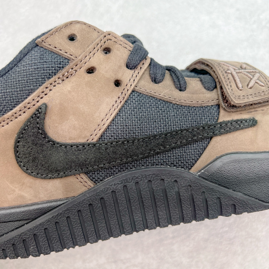 图片[13]-＃Y3纯原 Travis Scott x Jordan AJ Cut The Check TS倒钩联名魔术贴篮球鞋 黑棕 FZ8117-204 注意默认配原盒盒子配套布袋不用加钱 退货丢失扣30元 原厂全套原楦原纸板冲刀磨具开发 原厂皮料加持 原厂港宝加持定型后跟R度完美 同源原厂电绣 鬼脸飞翼针数密度立体效果一致 百分百一致原鞋 原厂拉帮工艺 针距密度一致 后跟弧度收口自然不对折 极致一眼正品既视感 进口玻璃冲刀皮料裁剪零毛边 全鞋电脑针车工艺 品控清洁度最高QC检验标准 免检产品 原厂订购鞋盒、布袋、鞋标、防尘纸、鞋撑、鞋带 追求极致的原厂味道 配色方面采用白色为基础 搭配棕色框架呈现 完美还原了初代倒钩的配色设计 细节方面 标志性的反钩Swoosh采用米色点缀 鞋面还带有特殊的魔术贴细节 此外在鞋舌、后跟部分均带有Cactus Jack厂牌Logo 彰显鞋款特殊身份 尺码：36 36.5 37.5 38 38.5 39 40 40.5 41 42 42.5 43 44 44.5 45 46 47.5 48.5-选品中心