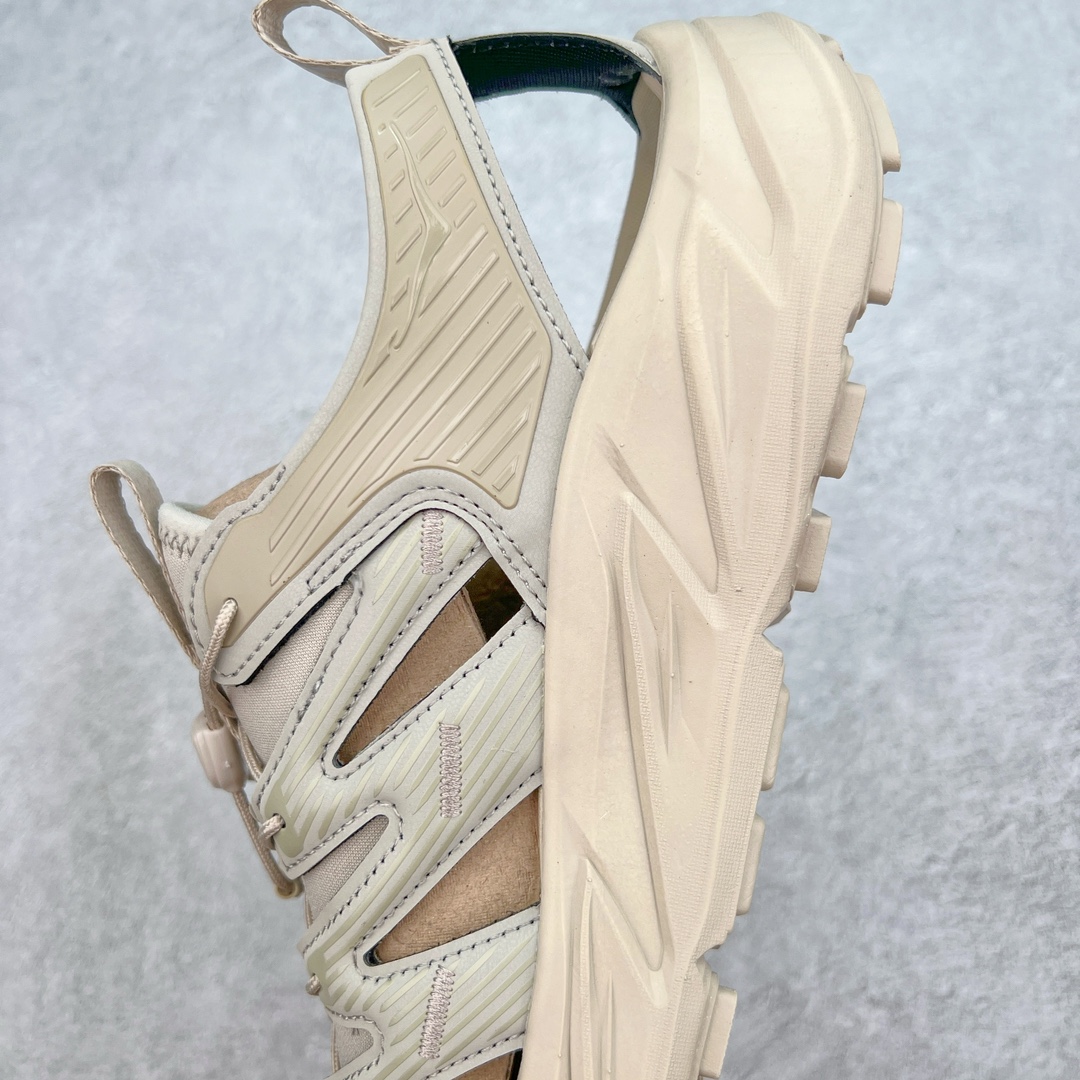 图片[7]-＃HK纯原 HOKA One One Hopara Sandals 霍帕拉系列水路两用溯溪涉水休闲户外露营凉鞋 作为先锋品牌的 HOKA ONE ONE总是以独特的方式 HOPA RA是一款溯溪鞋 又名排水鞋 可长期用于涉水和溯溪 保护脚底和脚趾的安全和舒适 鞋面材料速干 透气 耐磨 鞋底防滑 耐磨 抓地能力强 出于安全考虑 设计要求较高 涉水溯溪过程中 水 泥沙 可以直接从鞋内大孔排出 细纹鞋底使在岩石上抓地能力强 避免打滑 而上路后 鞋面具有快干透气等优点 尺码：36 36.5 37.5 38 39 40 40.5 41 42 42.5 43 44 45-选品中心
