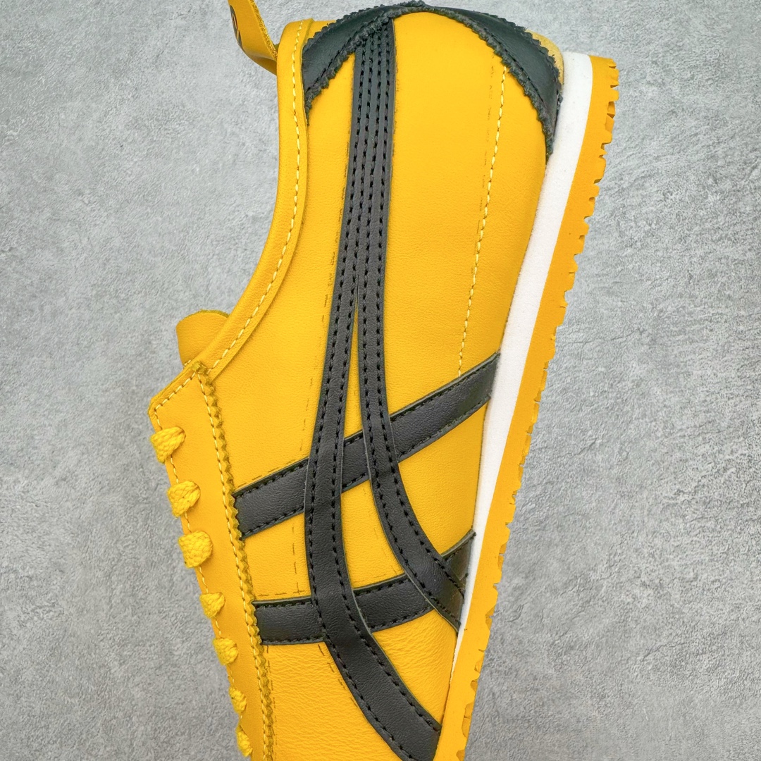 图片[7]-＃MOK Asics Onitsuka Tiger MEXICO 66 亚瑟士鬼冢虎复古经典板鞋 市场最强版本 每个配色均购入原鞋校对 真正原厂头层牛皮 如假包赔 纹路、色泽、皮心颜色 质感百分百还原 海外订单工厂出品 超成熟稳定的做工品控 原装全套纸板楦头开发 原汁原味 完美呈现版型 私模正确鞋底咬花纹路 一比一鞋头弧度高度鞋身弧度 绝不口嗨 细节品控鞋型随意秒杀市面 原档咬花纹路私模大底 一个单元有六个三角形 总体形拼接呈现花瓣状 官方四联吊牌 原装Ortholite轻量化鞋垫 原盒原配 质保卡 说明书 钢印防尘纸 纸板中底带钢印 乳胶组合鞋垫 支持全方位的对比专柜 产品从款式颜色造型上体现出追求舒适和细节的完美 鞋类更是推崇手工制作的严谨与完美 融舒适性与可穿性的设计风格 注重细节的完美和别致魅力 既保持稳重 又不失轻松的时尚感 尺码：35 36 37 37.5 38 39 39.5 40 40.5 41.5 42 42.5 43.5 44 45 46-选品中心