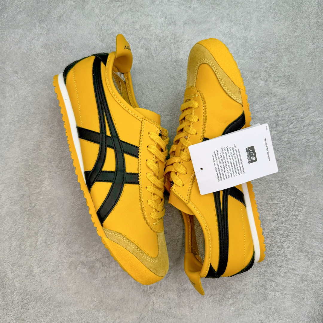 图片[3]-＃MOK Asics Onitsuka Tiger MEXICO 66 亚瑟士鬼冢虎复古经典板鞋 市场最强版本 每个配色均购入原鞋校对 真正原厂头层牛皮 如假包赔 纹路、色泽、皮心颜色 质感百分百还原 海外订单工厂出品 超成熟稳定的做工品控 原装全套纸板楦头开发 原汁原味 完美呈现版型 私模正确鞋底咬花纹路 一比一鞋头弧度高度鞋身弧度 绝不口嗨 细节品控鞋型随意秒杀市面 原档咬花纹路私模大底 一个单元有六个三角形 总体形拼接呈现花瓣状 官方四联吊牌 原装Ortholite轻量化鞋垫 原盒原配 质保卡 说明书 钢印防尘纸 纸板中底带钢印 乳胶组合鞋垫 支持全方位的对比专柜 产品从款式颜色造型上体现出追求舒适和细节的完美 鞋类更是推崇手工制作的严谨与完美 融舒适性与可穿性的设计风格 注重细节的完美和别致魅力 既保持稳重 又不失轻松的时尚感 尺码：35 36 37 37.5 38 39 39.5 40 40.5 41.5 42 42.5 43.5 44 45 46-选品中心