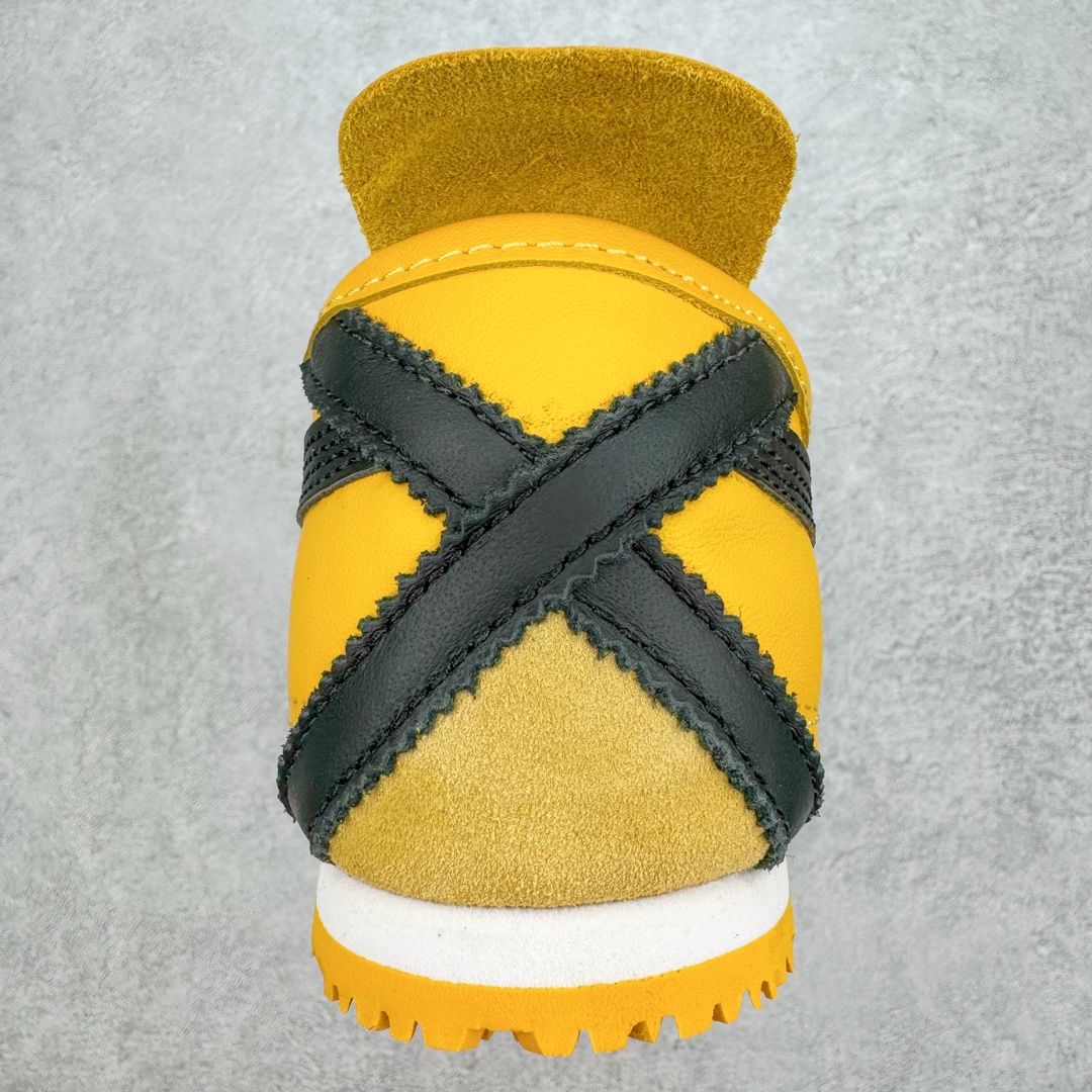 图片[8]-＃MOK Asics Onitsuka Tiger MEXICO 66 亚瑟士鬼冢虎复古经典板鞋 市场最强版本 每个配色均购入原鞋校对 真正原厂头层牛皮 如假包赔 纹路、色泽、皮心颜色 质感百分百还原 海外订单工厂出品 超成熟稳定的做工品控 原装全套纸板楦头开发 原汁原味 完美呈现版型 私模正确鞋底咬花纹路 一比一鞋头弧度高度鞋身弧度 绝不口嗨 细节品控鞋型随意秒杀市面 原档咬花纹路私模大底 一个单元有六个三角形 总体形拼接呈现花瓣状 官方四联吊牌 原装Ortholite轻量化鞋垫 原盒原配 质保卡 说明书 钢印防尘纸 纸板中底带钢印 乳胶组合鞋垫 支持全方位的对比专柜 产品从款式颜色造型上体现出追求舒适和细节的完美 鞋类更是推崇手工制作的严谨与完美 融舒适性与可穿性的设计风格 注重细节的完美和别致魅力 既保持稳重 又不失轻松的时尚感 尺码：35 36 37 37.5 38 39 39.5 40 40.5 41.5 42 42.5 43.5 44 45 46-选品中心