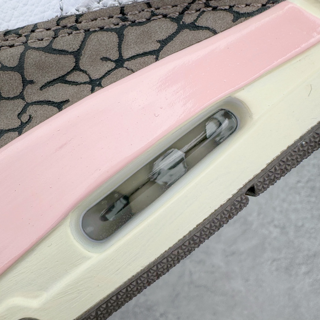 图片[15]-＃K版纯原 Air Jordan AJ3 Retro 樱花粉 CK9246-102 原楦原纸板开发 确保原汁原味 原厂皮料质感色泽绝无偏差 完美中底拉帮 原厂中底钢印 原档案大底 如假白送 大底纹路 气垫通透度PU的回弹性均百分百还原 原厂电绣鞋舌飞人刺绣针数立体讲究精细欢迎对比正品原鞋 尺码：40 40.5 41 42 42.5 43 44 44.5 45 46 47.5-选品中心
