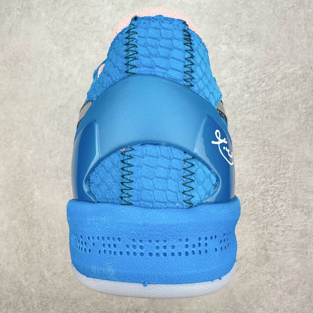 图片[8]-＃F版 NK Zoom Kobe Ⅷ System 科比8代复刻实战运动低帮文化篮球鞋 555035-304 #独家原厂飞线工艺#鞋垫升级配备超厚PHYLON中底#前后掌部位搭载真Zoom气垫单元#塑料碳纤维支撑中板 KOBE VII体系的速度模块配备了 PHYLON 中底和在前后掌部位的 Zoom气垫单元，提供快速响应的缓冲。同时，采用低帮弹力鞋口设计，使鞋子能够紧贴脚踝提供更好的支撑。速度模块采用贴合脚面的舒适包裹设计，摒弃传统的鞋舌和鞋内套，使球鞋更加轻质。尺码：40 40.5 41 42 42.5 43 44 44.5 45 46-选品中心