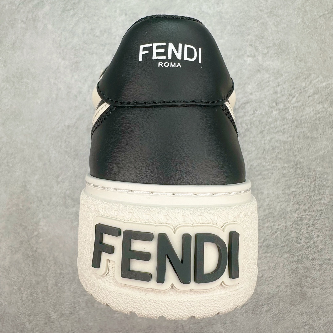 图片[7]-FENDI 芬迪 Match sneaters 低帮运动鞋 Fendi芬迪情侣款休闲鞋 独家定制 #全身20几个细节点全部做到一致还原 吊打市面所有版本 独家原装套装配件官方同源 渠道原装订单 全套专柜包装物及配件#鞋底嵌入核心防伪芯片感应装置 FENDI芬迪match最新爆款情侣款运动鞋板鞋原版购入 高工艺无缝细空胶技术，贴楦误差0.05mm,鞋底采用固特异内外锁死工艺，最大限度弯折永不开胶，原鞋一致效果环保无味 鞋面采用麂皮和皮革拼接组合 logo内里采用毛巾绒里 上脚超级柔软 轻便 舒适搭配卫衣 尺码：35 36 37 38 39 40 41 42 43 44 45 46-选品中心