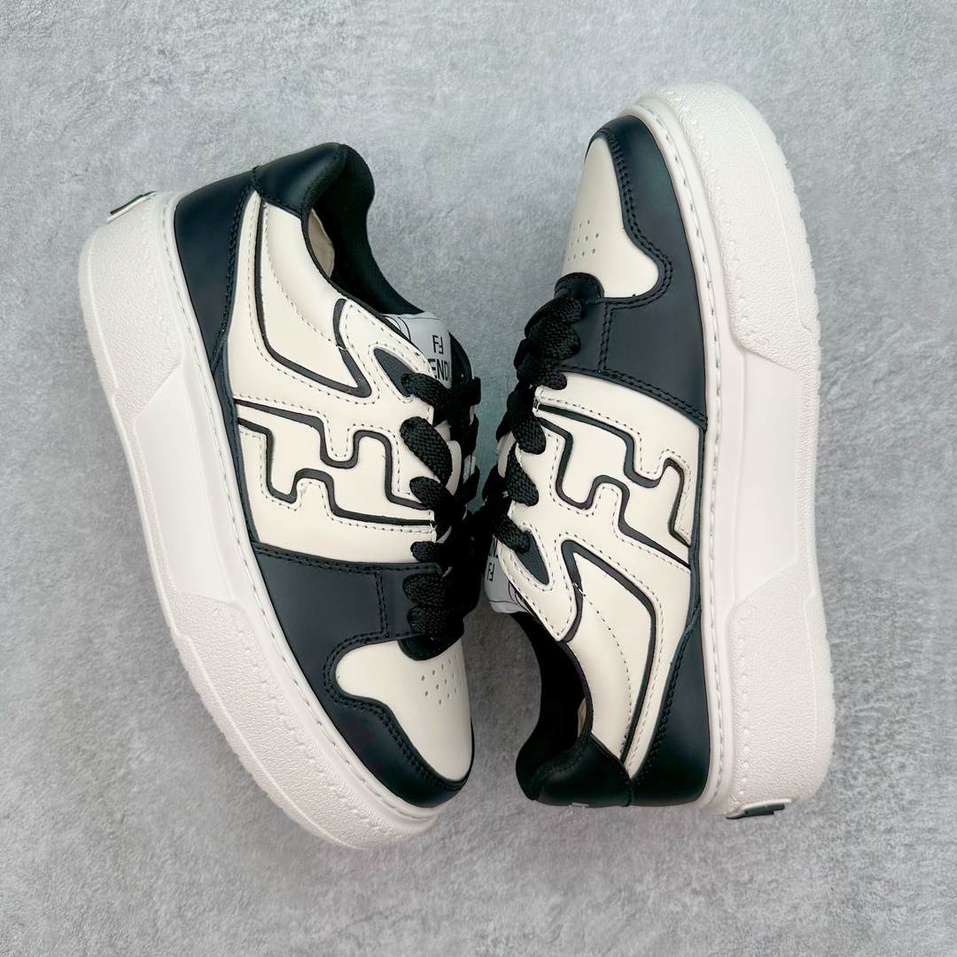 图片[3]-FENDI 芬迪 Match sneaters 低帮运动鞋 Fendi芬迪情侣款休闲鞋 独家定制 #全身20几个细节点全部做到一致还原 吊打市面所有版本 独家原装套装配件官方同源 渠道原装订单 全套专柜包装物及配件#鞋底嵌入核心防伪芯片感应装置 FENDI芬迪match最新爆款情侣款运动鞋板鞋原版购入 高工艺无缝细空胶技术，贴楦误差0.05mm,鞋底采用固特异内外锁死工艺，最大限度弯折永不开胶，原鞋一致效果环保无味 鞋面采用麂皮和皮革拼接组合 logo内里采用毛巾绒里 上脚超级柔软 轻便 舒适搭配卫衣 尺码：35 36 37 38 39 40 41 42 43 44 45 46-选品中心
