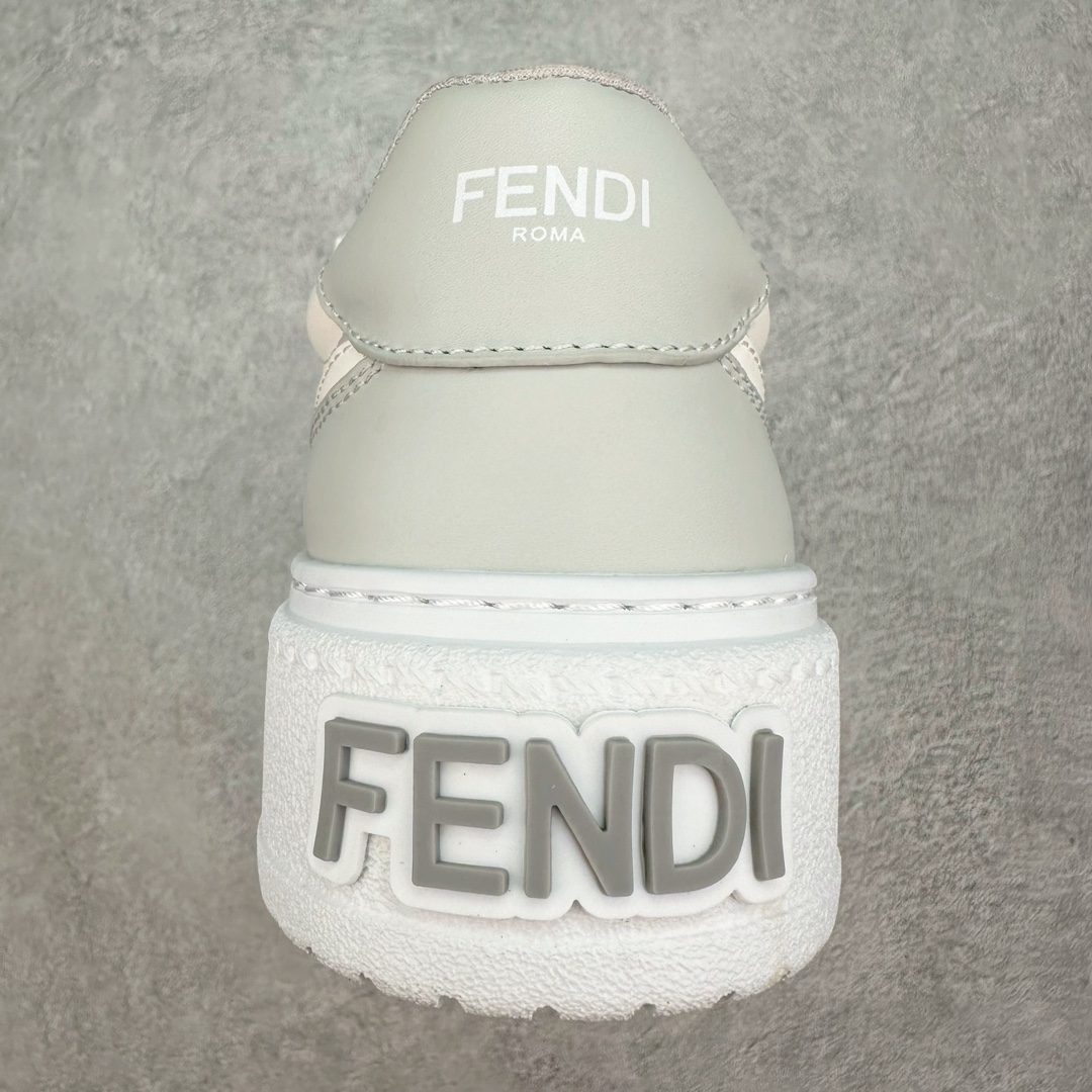 图片[8]-FENDI 芬迪 Match sneaters 低帮运动鞋 Fendi芬迪情侣款休闲鞋 独家定制 #全身20几个细节点全部做到一致还原 吊打市面所有版本 独家原装套装配件官方同源 渠道原装订单 全套专柜包装物及配件#鞋底嵌入核心防伪芯片感应装置 FENDI芬迪match最新爆款情侣款运动鞋板鞋原版购入 高工艺无缝细空胶技术，贴楦误差0.05mm,鞋底采用固特异内外锁死工艺，最大限度弯折永不开胶，原鞋一致效果环保无味 鞋面采用麂皮和皮革拼接组合 logo内里采用毛巾绒里 上脚超级柔软 轻便 舒适搭配卫衣 尺码：35 36 37 38 39 40 41 42 43 44 45 46-选品中心
