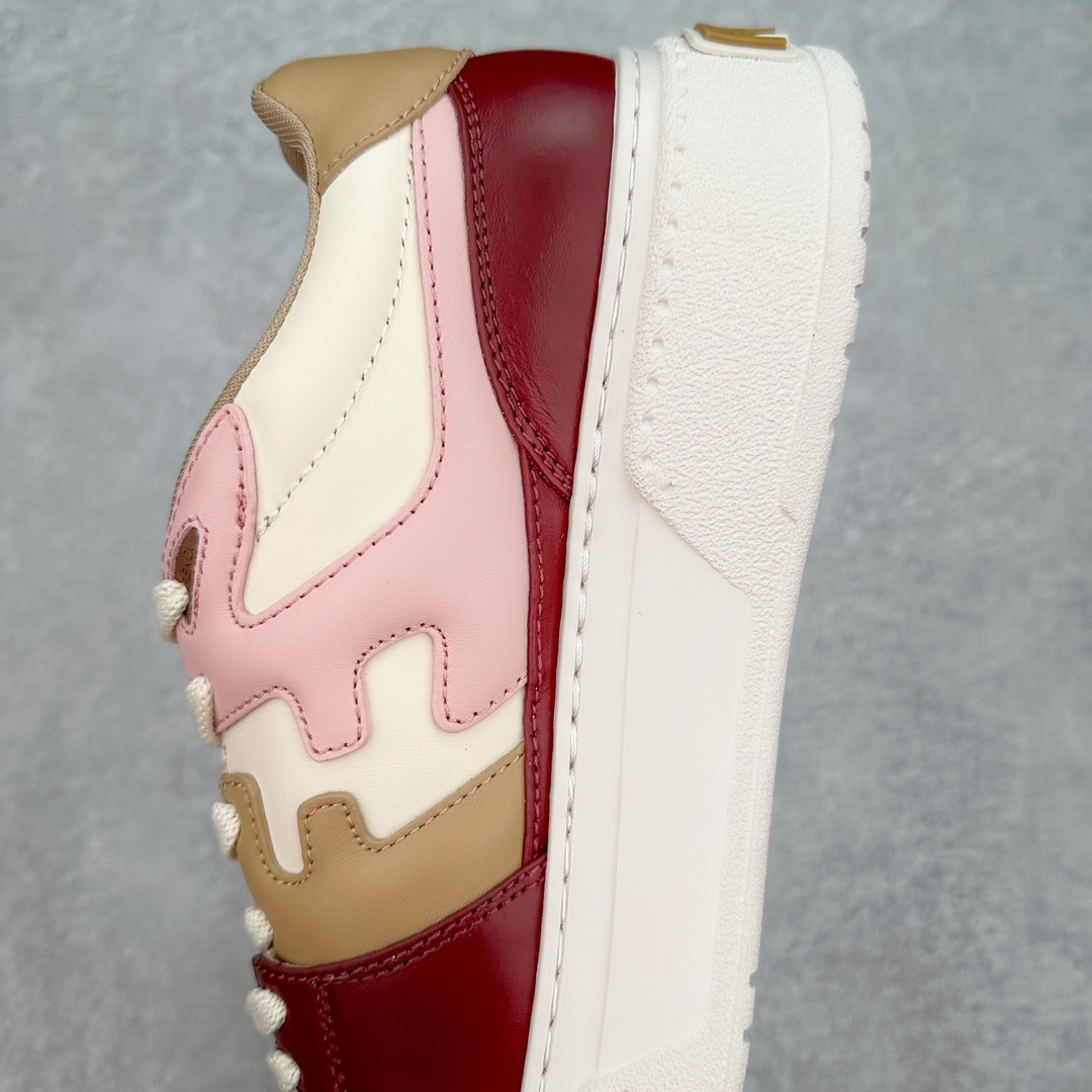 图片[7]-FENDI 芬迪 Match sneaters 低帮运动鞋 Fendi芬迪情侣款休闲鞋 独家定制 #全身20几个细节点全部做到一致还原 吊打市面所有版本 独家原装套装配件官方同源 渠道原装订单 全套专柜包装物及配件#鞋底嵌入核心防伪芯片感应装置 FENDI芬迪match最新爆款情侣款运动鞋板鞋原版购入 高工艺无缝细空胶技术，贴楦误差0.05mm,鞋底采用固特异内外锁死工艺，最大限度弯折永不开胶，原鞋一致效果环保无味 鞋面采用麂皮和皮革拼接组合 logo内里采用毛巾绒里 上脚超级柔软 轻便 舒适搭配卫衣 尺码：35 36 37 38 39 40 41 42 43 44 45 46-选品中心