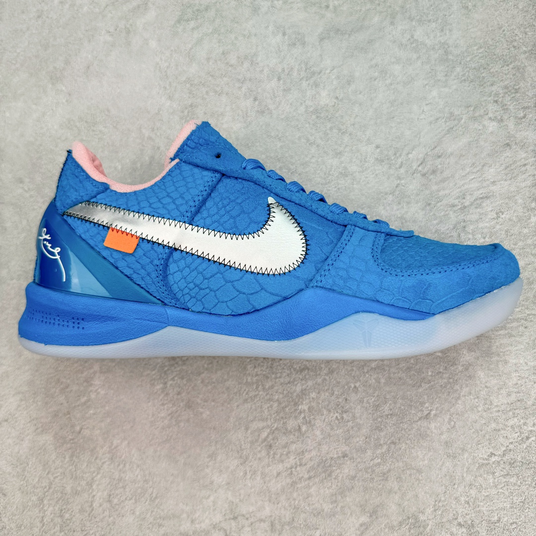 ＃F版 NK Zoom Kobe Ⅷ System 科比8代复刻实战运动低帮文化篮球鞋 555035-304 #独家原厂飞线工艺#鞋垫升级配备超厚PHYLON中底#前后掌部位搭载真Zoom气垫单元#塑料碳纤维支撑中板 KOBE VII体系的速度模块配备了 PHYLON 中底和在前后掌部位的 Zoom气垫单元，提供快速响应的缓冲。同时，采用低帮弹力鞋口设计，使鞋子能够紧贴脚踝提供更好的支撑。速度模块采用贴合脚面的舒适包裹设计，摒弃传统的鞋舌和鞋内套，使球鞋更加轻质。尺码：40 40.5 41 42 42.5 43 44 44.5 45 46-选品中心