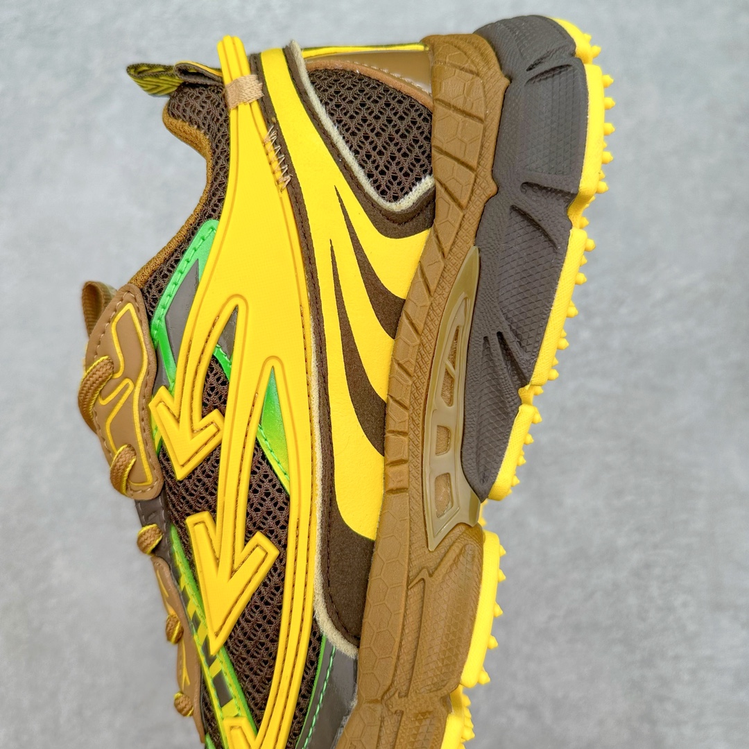 图片[7]-＃KX Off-White 2024年OW最新款跑鞋 #百分百原盒正确版 原楦原纸板数据开发 4层分离大底#鞋面采用3d立体打印和多种材料拼接而成#防滑耐磨透气性轻便跑鞋 作为曾经爆火 并且定位奢潮领域的标志性品牌 Off-White 仍需要不断更新符合当下潮流时尚的复古运动鞋款，以期收获基本盘消费者的关注 此次更新的 Off-White 新款运动鞋将经典复古老爹鞋细节设计更加夸张化 并将标志性箭头设计置于显著位置 除此之外 整个系列的色彩搭配也可谓纷繁多样 总有一款适合你 Off-White最新运动鞋款估计将在未来几个月登陆品牌专柜 喜欢的朋友切莫错过 尺码：36 37 38 39 40 41 42 43 44 45 46 47-选品中心