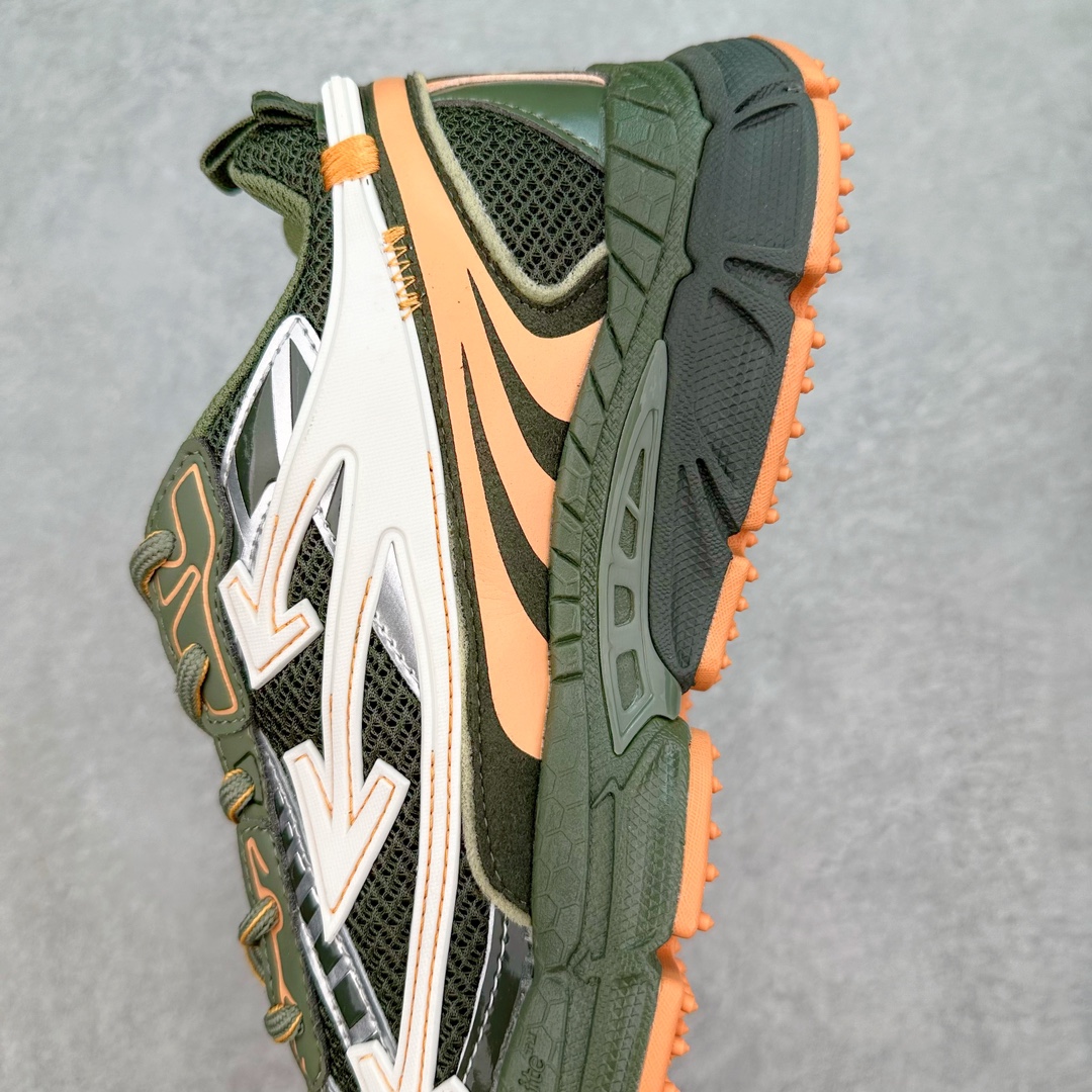 图片[7]-＃KX Off-White 2024年OW最新款跑鞋 #百分百原盒正确版 原楦原纸板数据开发 4层分离大底#鞋面采用3d立体打印和多种材料拼接而成#防滑耐磨透气性轻便跑鞋 作为曾经爆火 并且定位奢潮领域的标志性品牌 Off-White 仍需要不断更新符合当下潮流时尚的复古运动鞋款，以期收获基本盘消费者的关注 此次更新的 Off-White 新款运动鞋将经典复古老爹鞋细节设计更加夸张化 并将标志性箭头设计置于显著位置 除此之外 整个系列的色彩搭配也可谓纷繁多样 总有一款适合你 Off-White最新运动鞋款估计将在未来几个月登陆品牌专柜 喜欢的朋友切莫错过 尺码：36 37 38 39 40 41 42 43 44 45 46 47-选品中心