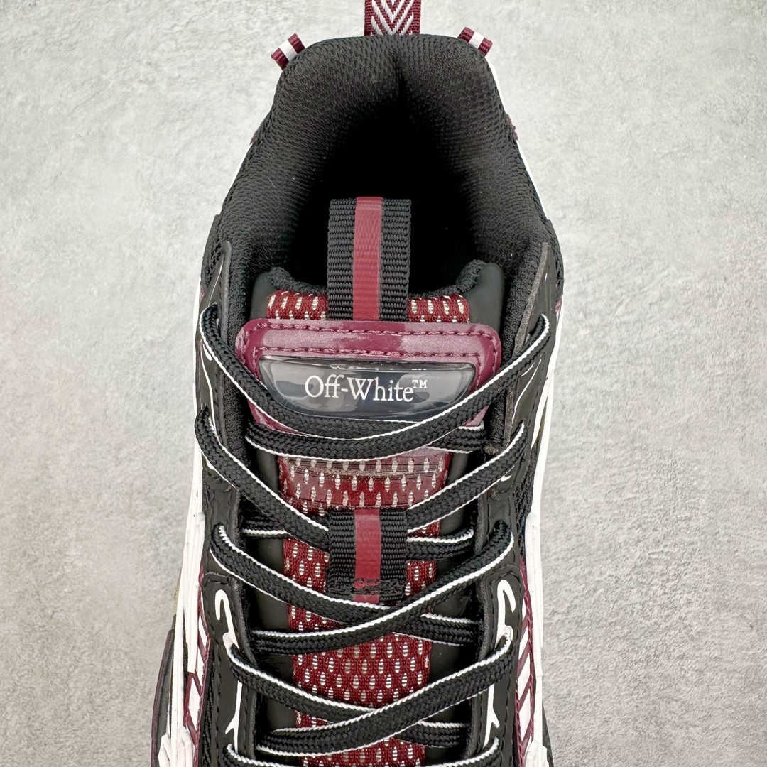 图片[5]-＃KX Off-White 2024年OW最新款跑鞋 #百分百原盒正确版 原楦原纸板数据开发 4层分离大底#鞋面采用3d立体打印和多种材料拼接而成#防滑耐磨透气性轻便跑鞋 作为曾经爆火 并且定位奢潮领域的标志性品牌 Off-White 仍需要不断更新符合当下潮流时尚的复古运动鞋款，以期收获基本盘消费者的关注 此次更新的 Off-White 新款运动鞋将经典复古老爹鞋细节设计更加夸张化 并将标志性箭头设计置于显著位置 除此之外 整个系列的色彩搭配也可谓纷繁多样 总有一款适合你 Off-White最新运动鞋款估计将在未来几个月登陆品牌专柜 喜欢的朋友切莫错过 尺码：36 37 38 39 40 41 42 43 44 45 46 47-选品中心