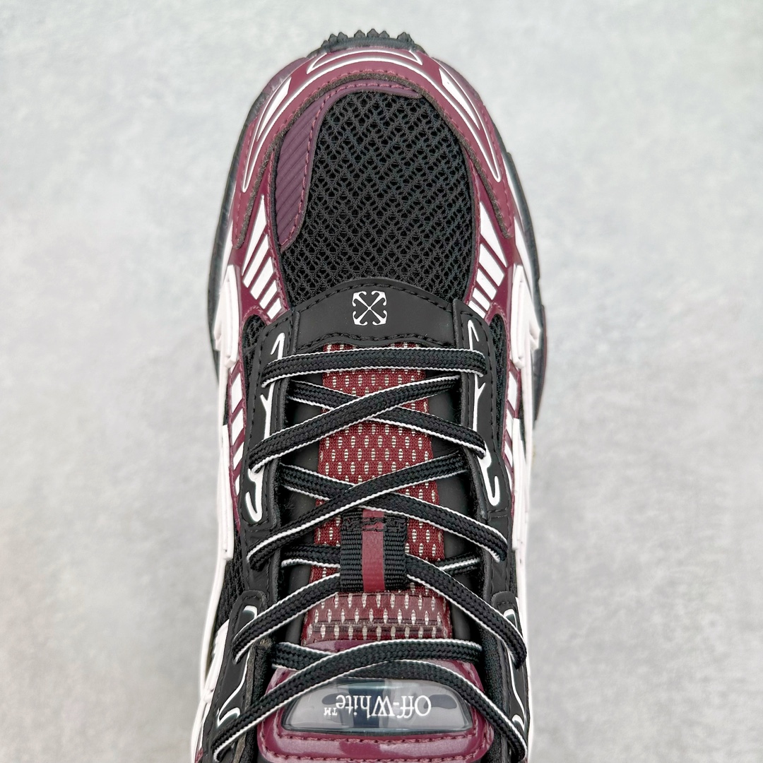 图片[4]-＃KX Off-White 2024年OW最新款跑鞋 #百分百原盒正确版 原楦原纸板数据开发 4层分离大底#鞋面采用3d立体打印和多种材料拼接而成#防滑耐磨透气性轻便跑鞋 作为曾经爆火 并且定位奢潮领域的标志性品牌 Off-White 仍需要不断更新符合当下潮流时尚的复古运动鞋款，以期收获基本盘消费者的关注 此次更新的 Off-White 新款运动鞋将经典复古老爹鞋细节设计更加夸张化 并将标志性箭头设计置于显著位置 除此之外 整个系列的色彩搭配也可谓纷繁多样 总有一款适合你 Off-White最新运动鞋款估计将在未来几个月登陆品牌专柜 喜欢的朋友切莫错过 尺码：36 37 38 39 40 41 42 43 44 45 46 47-选品中心