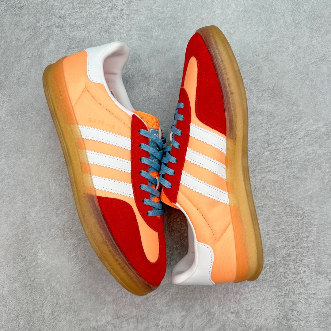 图片[3]-＃福利特价 AD Gazelle Indoor Trainers 羚羊内训系列低帮复古百搭休闲运动德训风板鞋 90年代经典的复刻版 自60年代以足球训练鞋面世以来 Gazelle就以其经典设计席卷全球 1991年版本的复刻 再造经典Gazelle 采用皮革打造 搭配浊色细节 让这款经典更加简约 尺码：35⅓ 36 36⅔ 37⅓ 38 38⅔ 39⅓ 40 40⅔ 41⅓ 42 42⅔ 43⅓ 44 45-选品中心