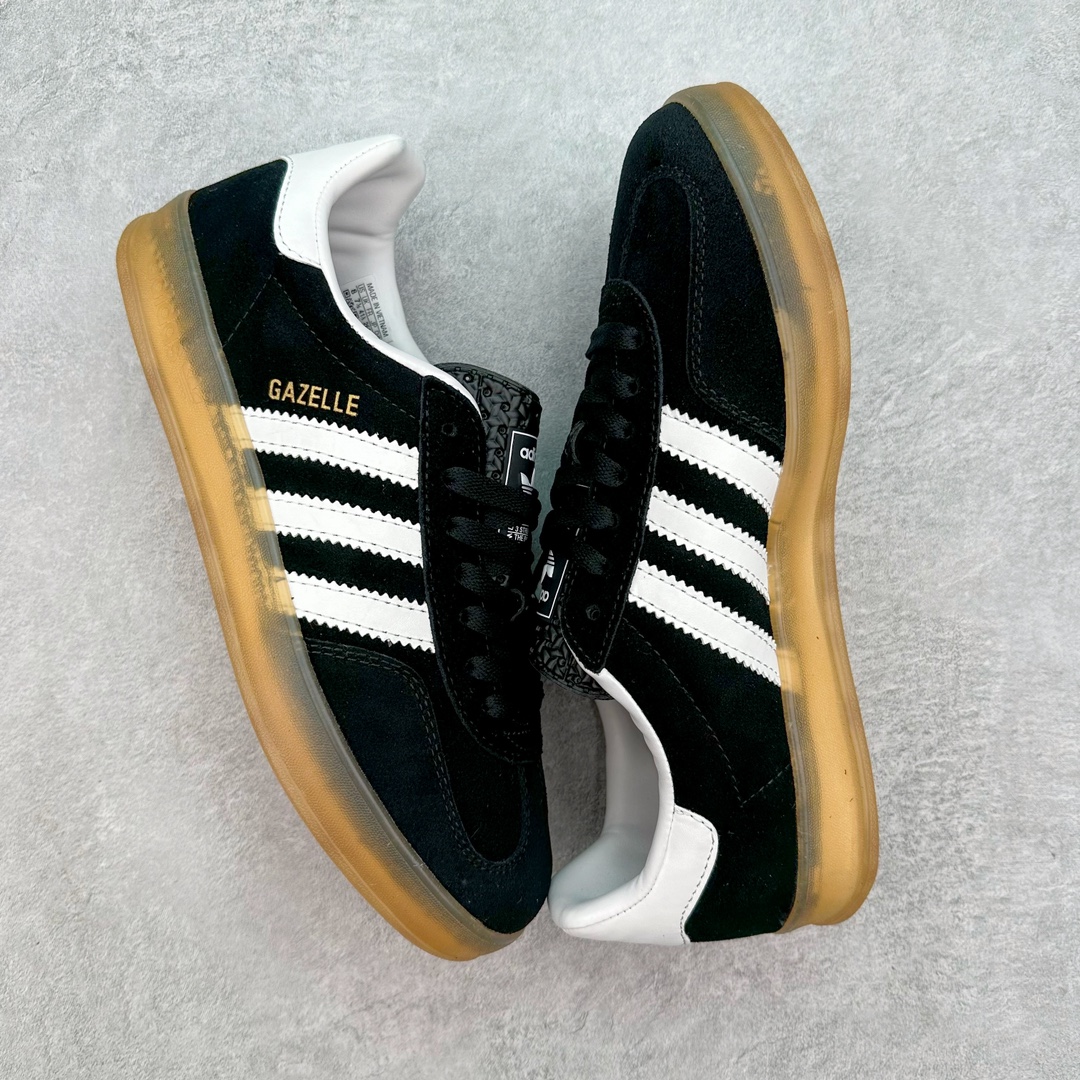 图片[3]-＃福利特价 AD Gazelle Indoor Trainers 羚羊内训系列低帮复古百搭休闲运动德训风板鞋 90年代经典的复刻版 自60年代以足球训练鞋面世以来 Gazelle就以其经典设计席卷全球 1991年版本的复刻 再造经典Gazelle 采用皮革打造 搭配浊色细节 让这款经典更加简约 尺码：35⅓ 36 36⅔ 37⅓ 38 38⅔ 39⅓ 40 40⅔ 41⅓ 42 42⅔ 43⅓ 44 45-选品中心