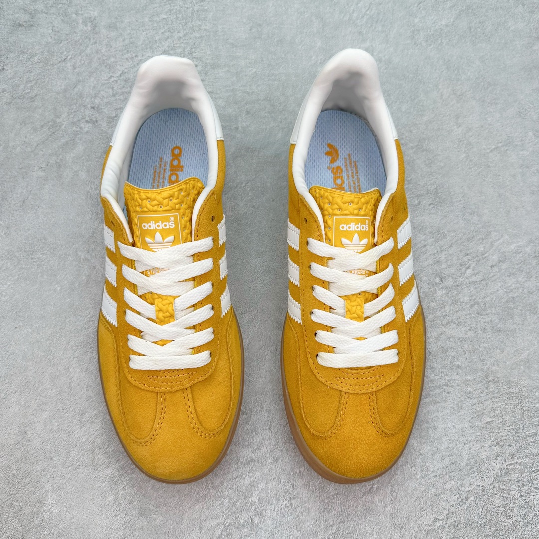 图片[2]-＃福利特价 AD Gazelle Indoor Trainers 羚羊内训系列低帮复古百搭休闲运动德训风板鞋 90年代经典的复刻版 自60年代以足球训练鞋面世以来 Gazelle就以其经典设计席卷全球 1991年版本的复刻 再造经典Gazelle 采用皮革打造 搭配浊色细节 让这款经典更加简约 尺码：35⅓ 36 36⅔ 37⅓ 38 38⅔ 39⅓ 40 40⅔ 41⅓ 42 42⅔ 43⅓ 44 45-选品中心