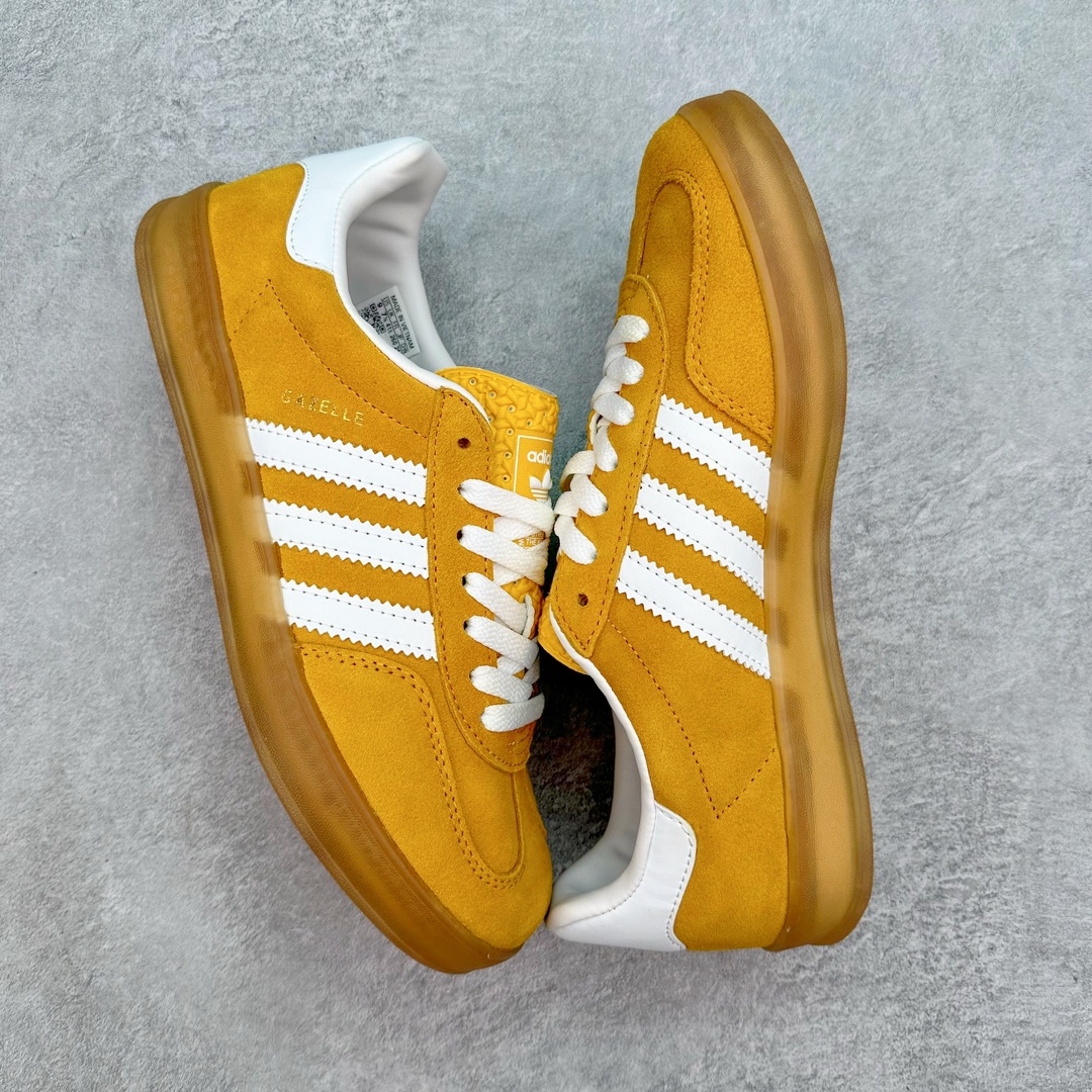 图片[3]-＃福利特价 AD Gazelle Indoor Trainers 羚羊内训系列低帮复古百搭休闲运动德训风板鞋 90年代经典的复刻版 自60年代以足球训练鞋面世以来 Gazelle就以其经典设计席卷全球 1991年版本的复刻 再造经典Gazelle 采用皮革打造 搭配浊色细节 让这款经典更加简约 尺码：35⅓ 36 36⅔ 37⅓ 38 38⅔ 39⅓ 40 40⅔ 41⅓ 42 42⅔ 43⅓ 44 45-选品中心