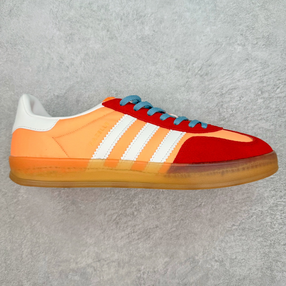 ＃福利特价 AD Gazelle Indoor Trainers 羚羊内训系列低帮复古百搭休闲运动德训风板鞋 90年代经典的复刻版 自60年代以足球训练鞋面世以来 Gazelle就以其经典设计席卷全球 1991年版本的复刻 再造经典Gazelle 采用皮革打造 搭配浊色细节 让这款经典更加简约 尺码：35⅓ 36 36⅔ 37⅓ 38 38⅔ 39⅓ 40 40⅔ 41⅓ 42 42⅔ 43⅓ 44 45-选品中心