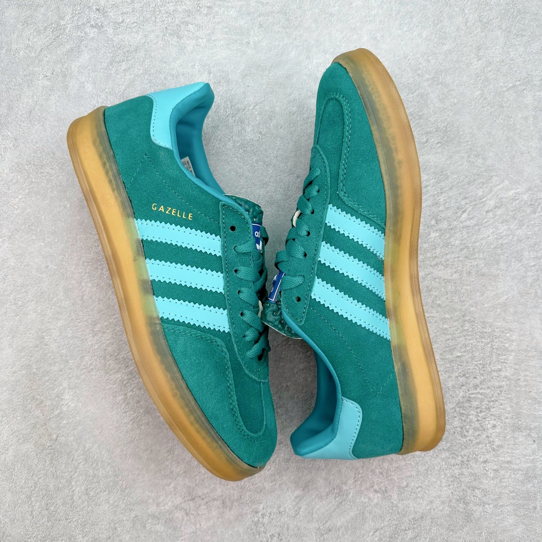 图片[3]-＃福利特价 AD Gazelle Indoor Trainers 羚羊内训系列低帮复古百搭休闲运动德训风板鞋 90年代经典的复刻版 自60年代以足球训练鞋面世以来 Gazelle就以其经典设计席卷全球 1991年版本的复刻 再造经典Gazelle 采用皮革打造 搭配浊色细节 让这款经典更加简约 尺码：35⅓ 36 36⅔ 37⅓ 38 38⅔ 39⅓ 40 40⅔ 41⅓ 42 42⅔ 43⅓ 44 45-选品中心