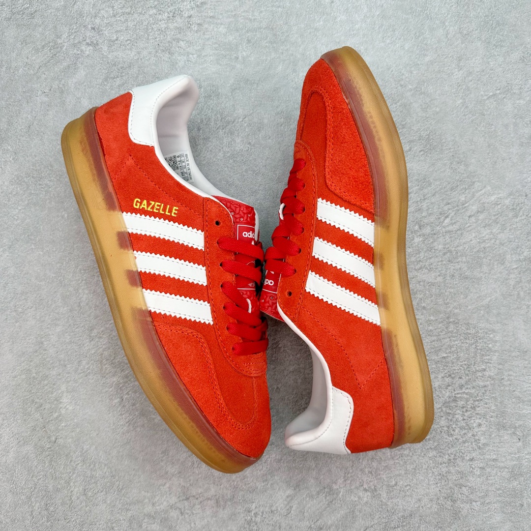 图片[3]-＃福利特价 AD Gazelle Indoor Trainers 羚羊内训系列低帮复古百搭休闲运动德训风板鞋 90年代经典的复刻版 自60年代以足球训练鞋面世以来 Gazelle就以其经典设计席卷全球 1991年版本的复刻 再造经典Gazelle 采用皮革打造 搭配浊色细节 让这款经典更加简约 尺码：35⅓ 36 36⅔ 37⅓ 38 38⅔ 39⅓ 40 40⅔ 41⅓ 42 42⅔ 43⅓ 44 45-选品中心