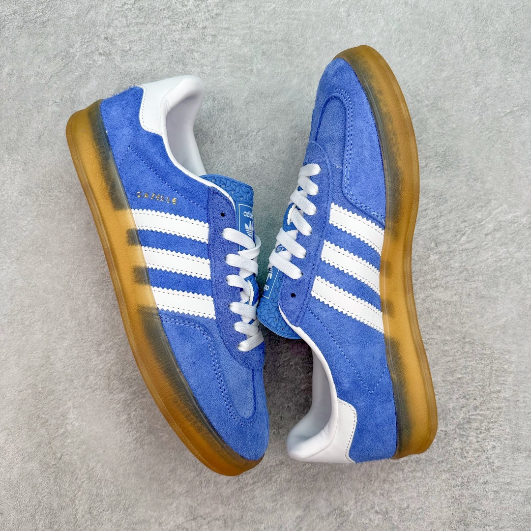 图片[3]-＃福利特价 AD Gazelle Indoor Trainers 羚羊内训系列低帮复古百搭休闲运动德训风板鞋 90年代经典的复刻版 自60年代以足球训练鞋面世以来 Gazelle就以其经典设计席卷全球 1991年版本的复刻 再造经典Gazelle 采用皮革打造 搭配浊色细节 让这款经典更加简约 尺码：35⅓ 36 36⅔ 37⅓ 38 38⅔ 39⅓ 40 40⅔ 41⅓ 42 42⅔ 43⅓ 44 45-选品中心