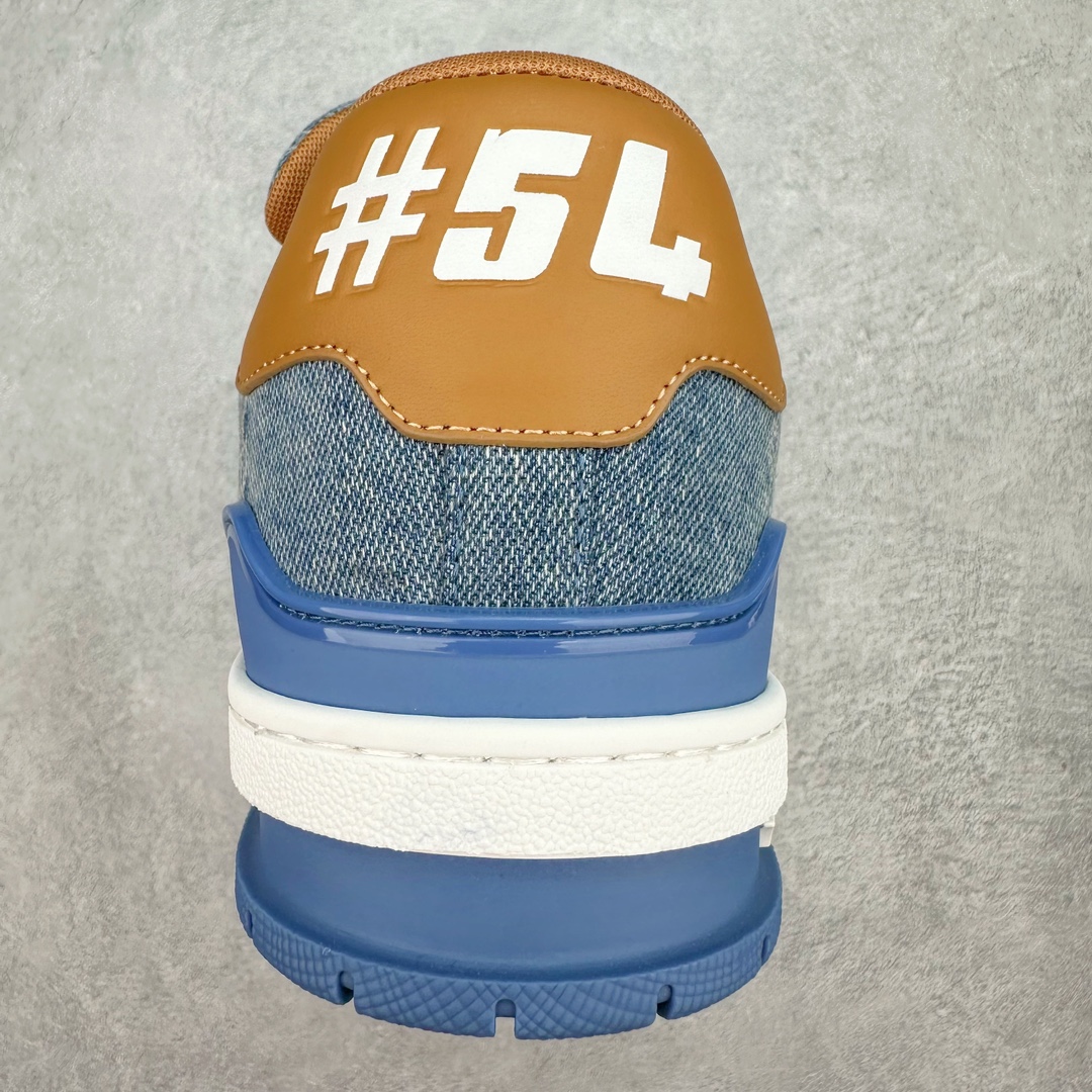 图片[8]-＃ZS纯原 Louis Vuitton Trainer lv时装走秀运动鞋 做旧系列 市场所有版本中综合最强的货品 GD实力大厂出品 全网最全配色更新最快 最成熟的做工稳定的品控 完美鞋型超高的清洁度 零毛边线头瑕疵 全套原楦原纸版原鞋开模 全网最具灵魂的版型 正确原装黄色鞋盒 正确中底印花 鞋面印花3D高频深度立体 全鞋电脑针车 紧密相连 针距密度一致 环保乳胶注塑鞋垫 厚度脚感还原原版 皮面裁剪部位 统一油边封口工艺 原装橡胶大底含胶量大底组合零偏差 专柜全套包装 防尘袋 说明书 质保卡 男女鞋 尺码：35 36 37 38 39 40 41 42 43 44 45-选品中心