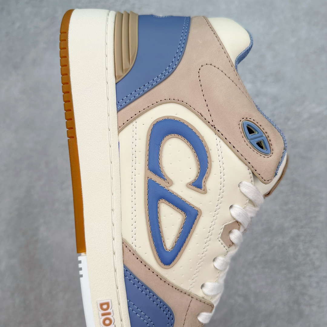 图片[6]-Dior 2024S B57 迪奥新款休闲鞋中帮 情侣款 原版爆拆一比一完美复刻 工艺做工细节到位 原版定制材料 超赞 最新元素组合 时尚休闲个性 百搭 面料 原版面料牛皮 网布 电绣加3D打印 内里 进口透气网 垫脚 原版成型垫 大底 原版一比一开模TPU 尺码：38 39 40 41 42 43 44 45-选品中心