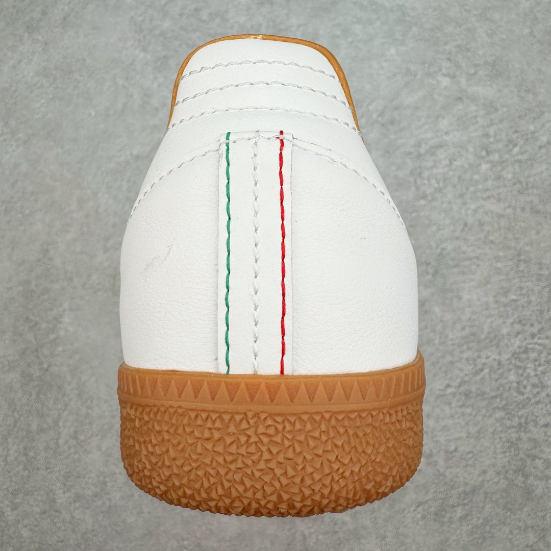 图片[8]-＃VT福利特价 AD Original Samba OG 复古经典轻便板鞋 白灰 ID2865 口碑大厂出品 品控大底版型不断改良更新 全套原纸板楦头开发 确保原汁原味 完美呈现DUNK版型 一比一鞋头弧度高度鞋身弧度 此版本只针对中端市场 皮料材质有所更替 其他数据细节工艺流程均保持一致 绝不口嗨 细节品控鞋型随意对比 正确烫金高频细节 原装纳米超迁皮料 独家私模橡胶大底 原盒原配 这款桑巴鞋展示了高质量的工艺 带有装饰的超锁缝制和无缝的手感 柔软、柔软的皮革造型和标志性的3条纹完成了精致的外观 正规合身鞋带 鞋面上有绒面鞋垫 橡胶鞋底 享受正畸套筒软感 自50年代首次亮相以来就一直在赢得粉丝的青睐 尺码：35.5 36 36.5 37.5 38 38.5 39 40 40.5 41 42 42.5 43 44 44.5 45 46-选品中心