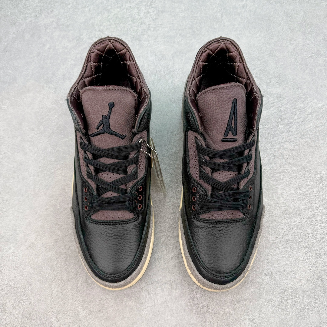 A Ma Maniere x Air Jordan AJ3 "Black" AMM