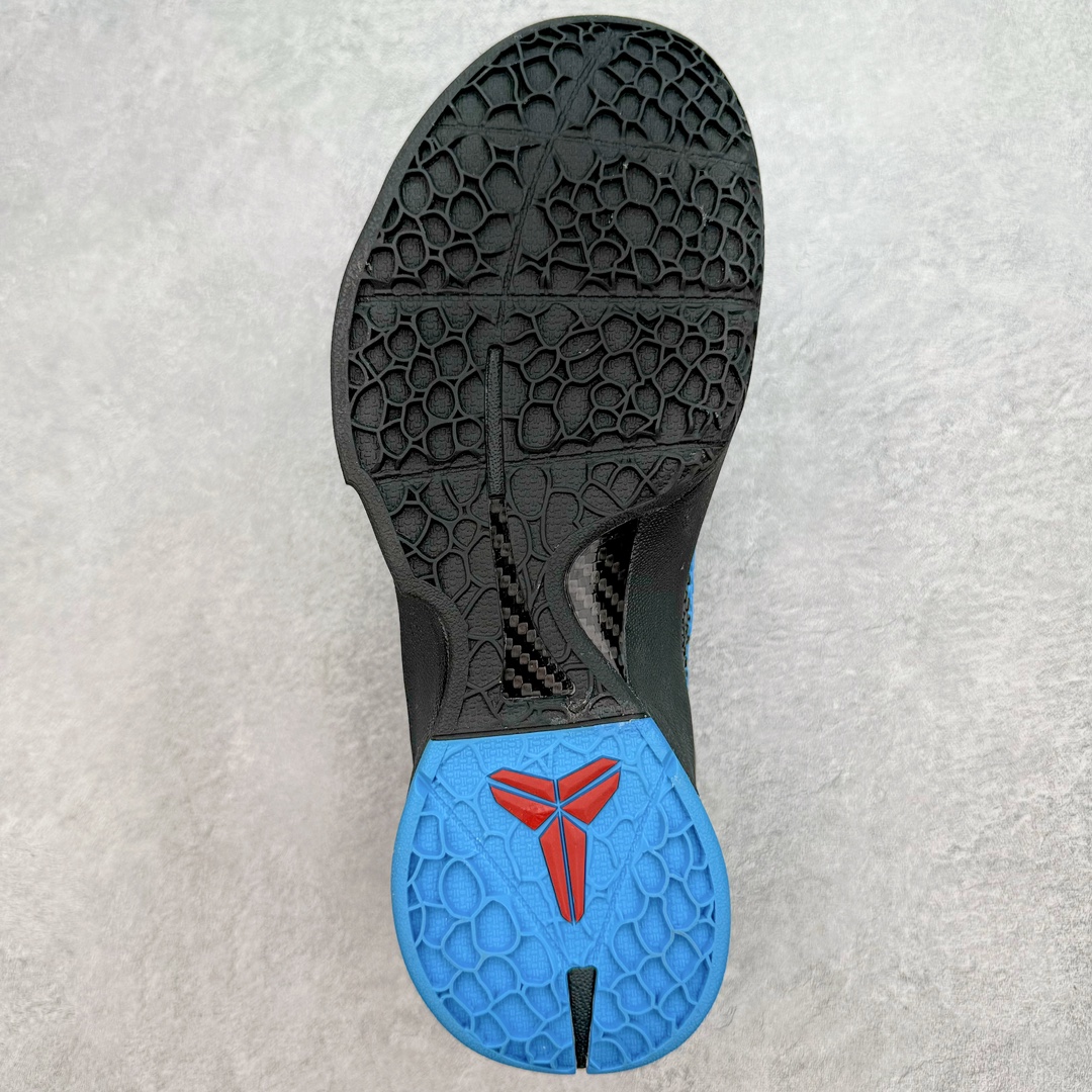 图片[9]-＃GX纯原 NK Zoom Kobe 6 Protro 科比六代黑蓝黑暗骑士 429659-016 完美复刻公司货 前掌超大Zoom Turbo气垫 后掌EVA缓震 真正的原汁原味 还原ZP脚感 全身鞋材卡料色独家定制 唯一正确喷漆工艺Swoosh 正确凹凸蛇鳞工艺 正确鞋面渐变效果 内全置真动飞态线 独立原厂模具 最大尺码达到48.5码 首批不拼图大几率过验 亲测已过 支持各种高强度实战 无需担心 上脚价 补货周期极长 脚宽建议买大半码 科比系列前掌偏窄 不影响二次销售 支持七天无理由退换 尺码：40 40.5 41 42 42.5 43 44 44.5 45 45.5 46 47.5 48.5 49.6 50.5-选品中心