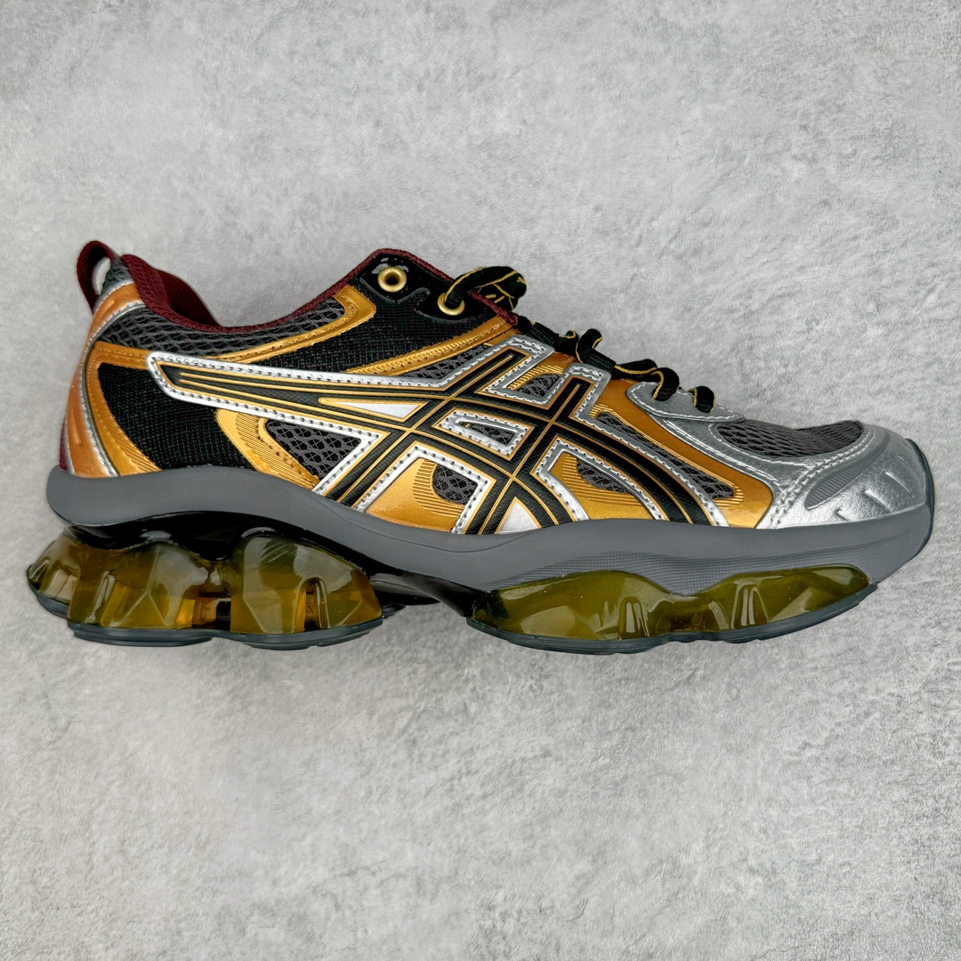 ＃HK纯原 ASICS Gel-Quantum Kinetic 亚瑟士量子动能系列轻量全掌硅胶缓震休闲运动跑步鞋 ASICS以其独特匠心与科技魅力持续在运动鞋领域掀起新风尚今春二月GEL-Quantum Kinetic系列再度破茧而出携两款全新配色震撼回归倾力演绎运动潮流的无限可能 凝聚了卓越的科技创新与深厚的设计底蕴搭载先进的GEL缓震科技将每一次冲击力转化为平稳推进的动力为你提供前所未有的舒适体验与卓越的缓震保护性能 巧妙融合时尚元素与运动美学无论在街头还是赛道诠释不同情感与态度彰显独一无二的时尚运动风格尺码：36 37 37.5 38 39 39.5 40 40.5 41.5 42 42.5 43.5 44 44.5 45-选品中心